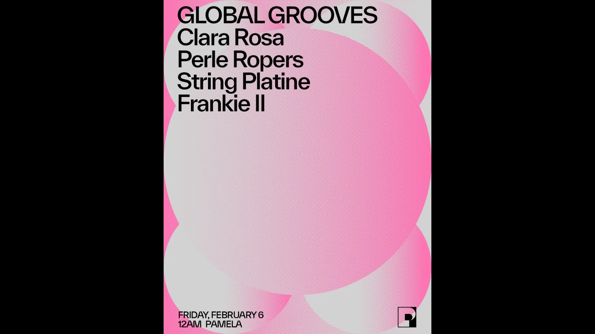 Global Grooves - Clara Rosa, Perle Ropers, String Platine...