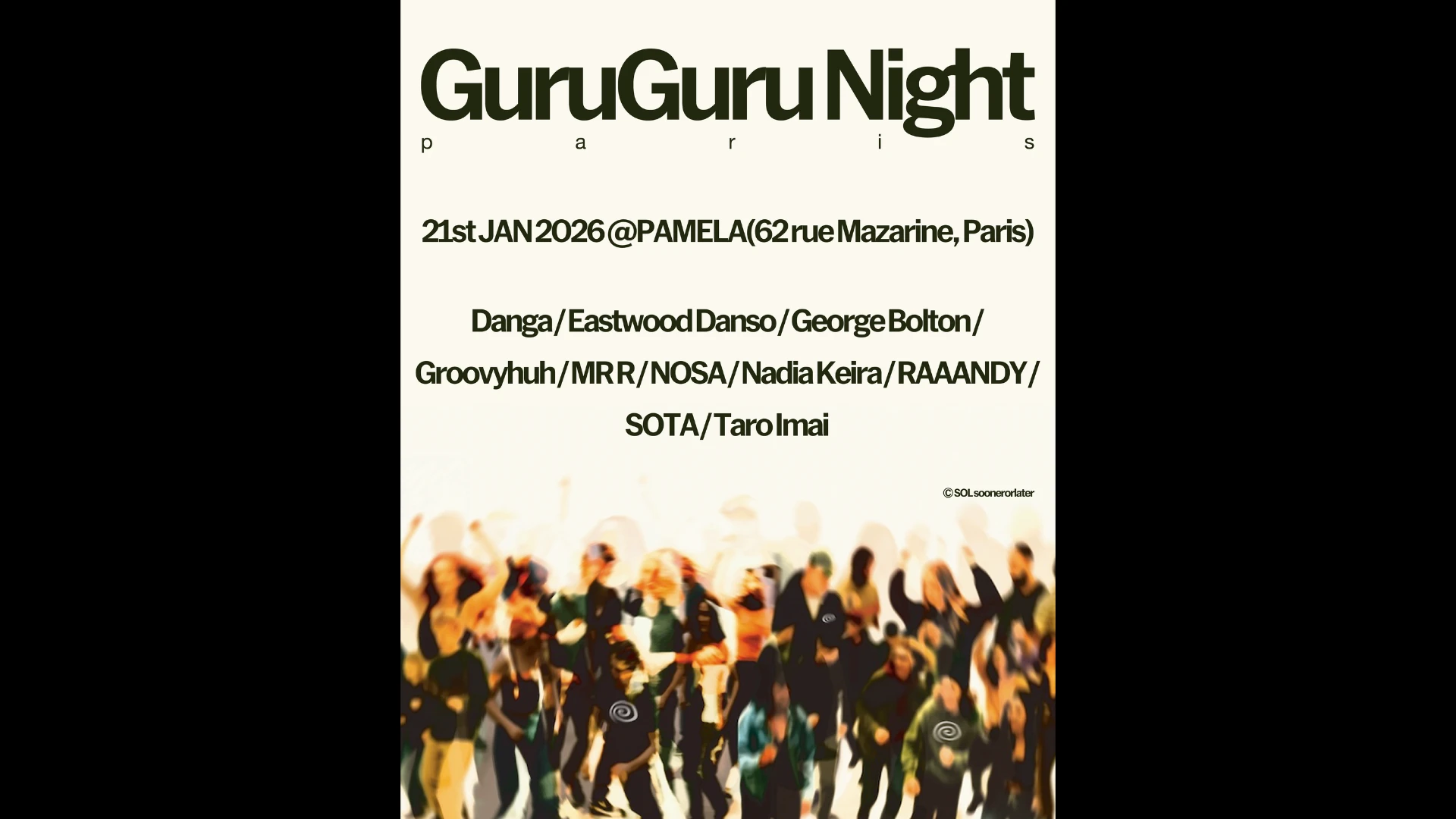 Guruguru Night Paris