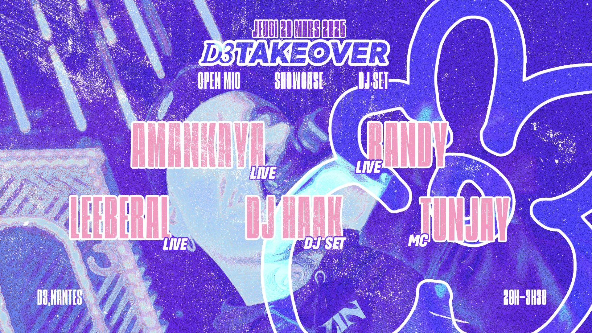 D3takeover X Ronin Friperie - Jeudi 20 Mars 2025