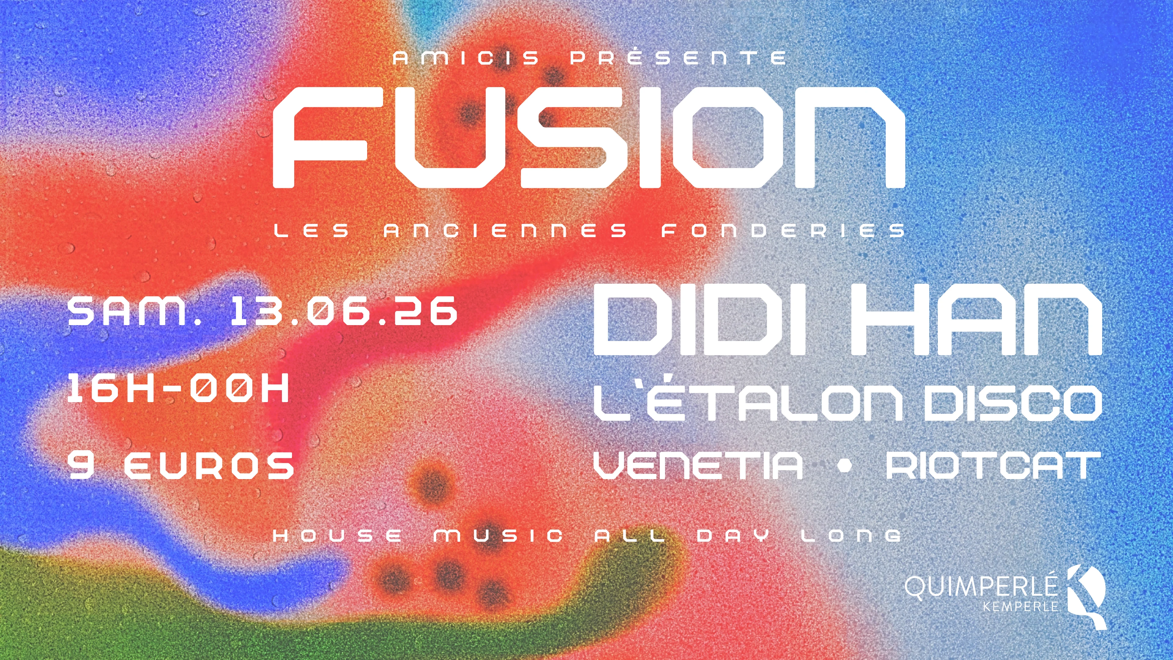 Amicis - Fusion - Anciennes Fonderies Quimperlé - 13 Juin