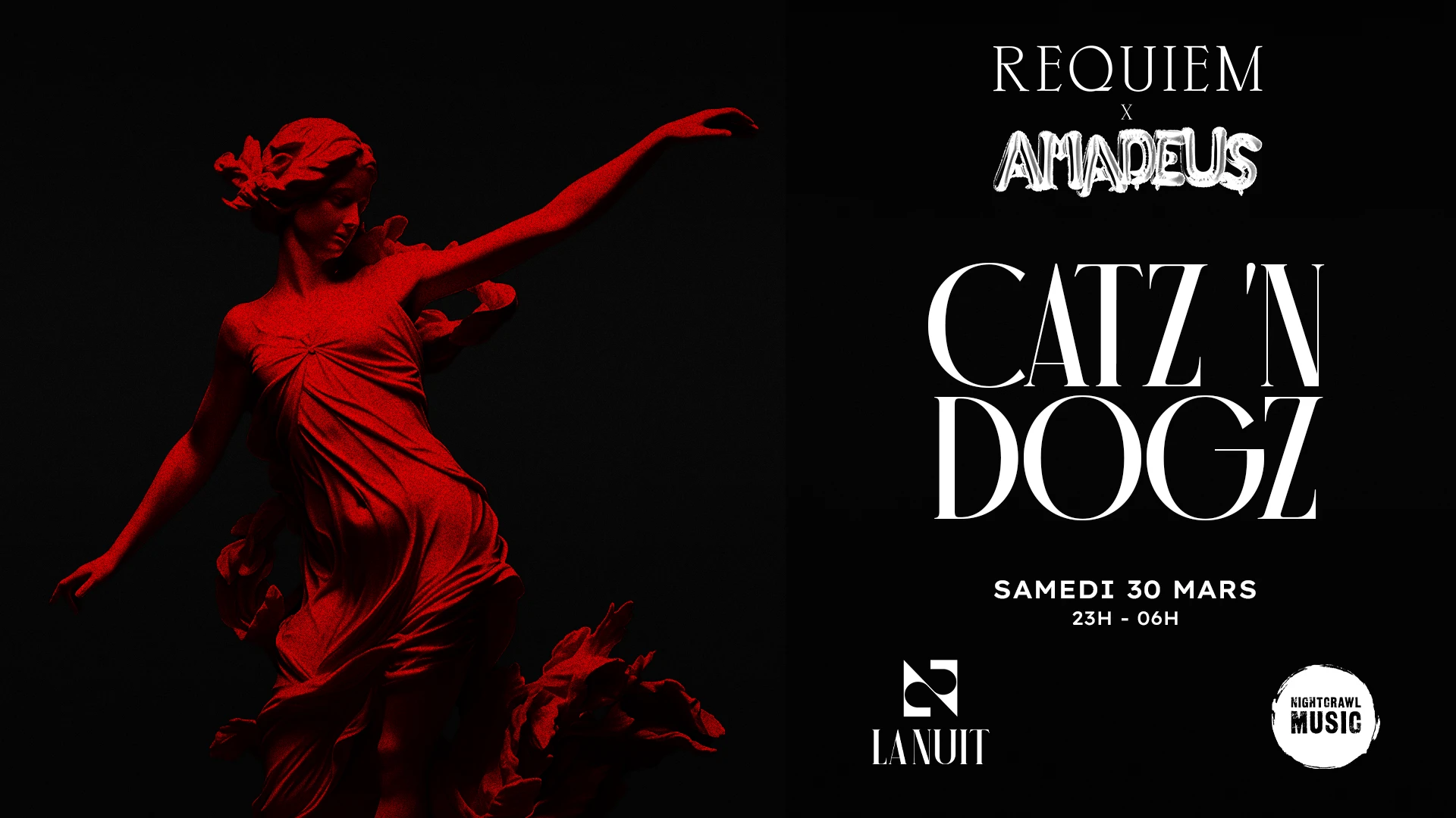 Requiem X Amadeus : Catz 'n Dogz (Defected) | Club La Nuit