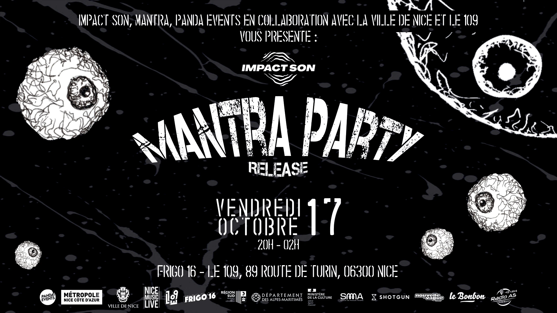 Impact Son Invite Mantra - Frigo 16 - Nice