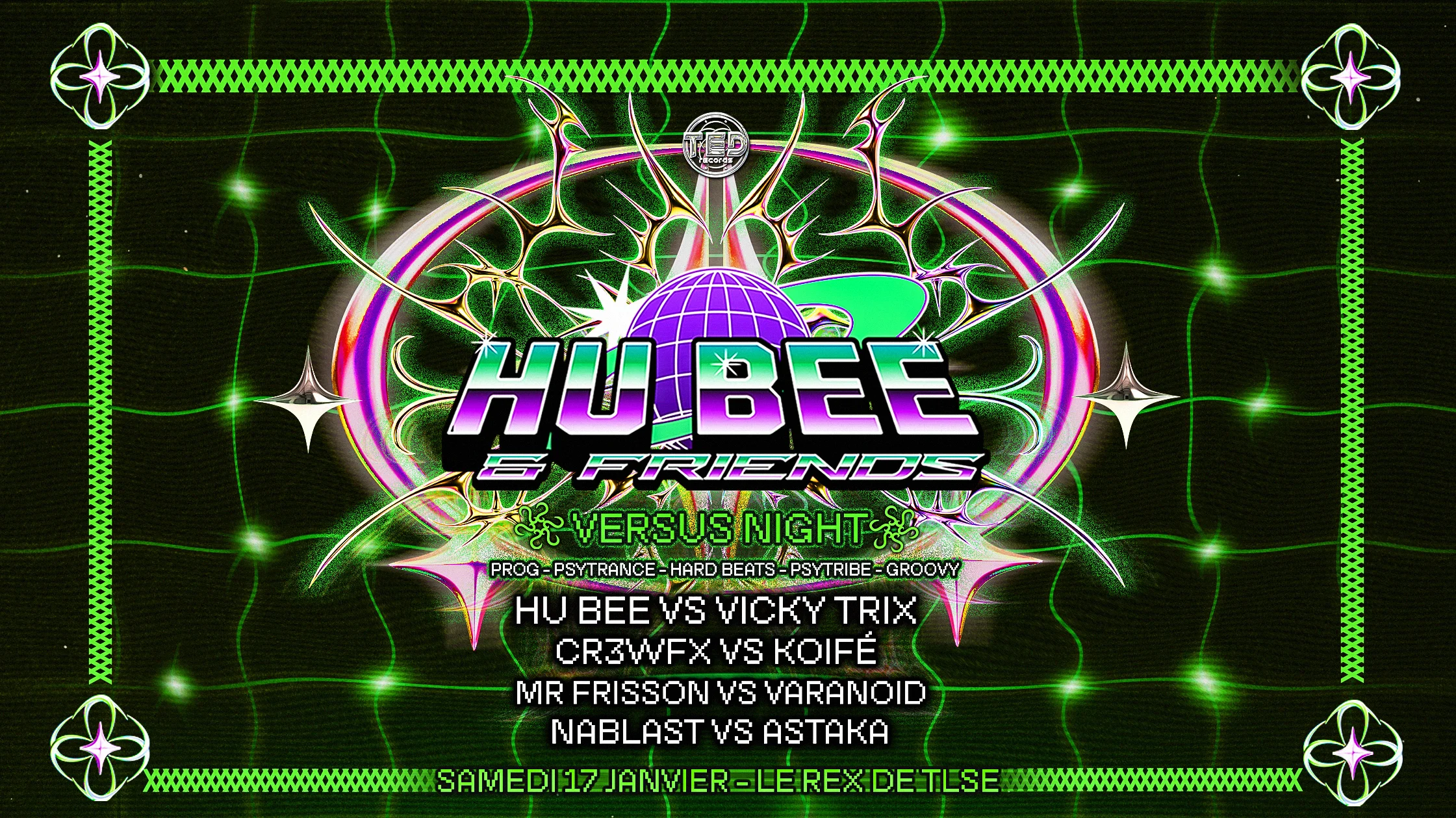 Hu Bee & Friends Versus Night