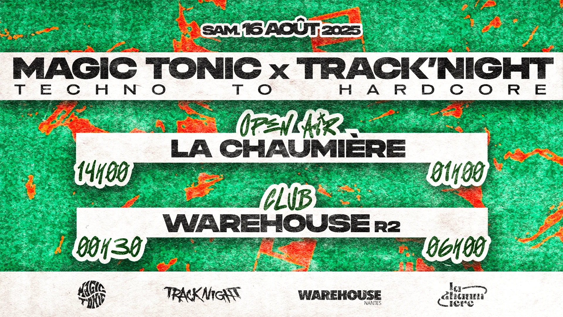 Magic Tonic X Track'night : Open Air + Club