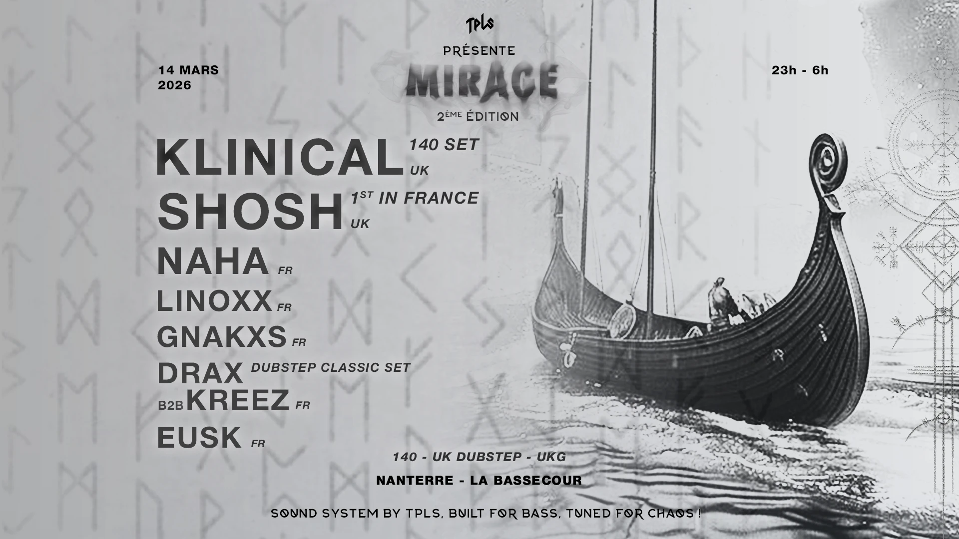 Tpls Présente : Mirage #2 - Klinical, Shosh
