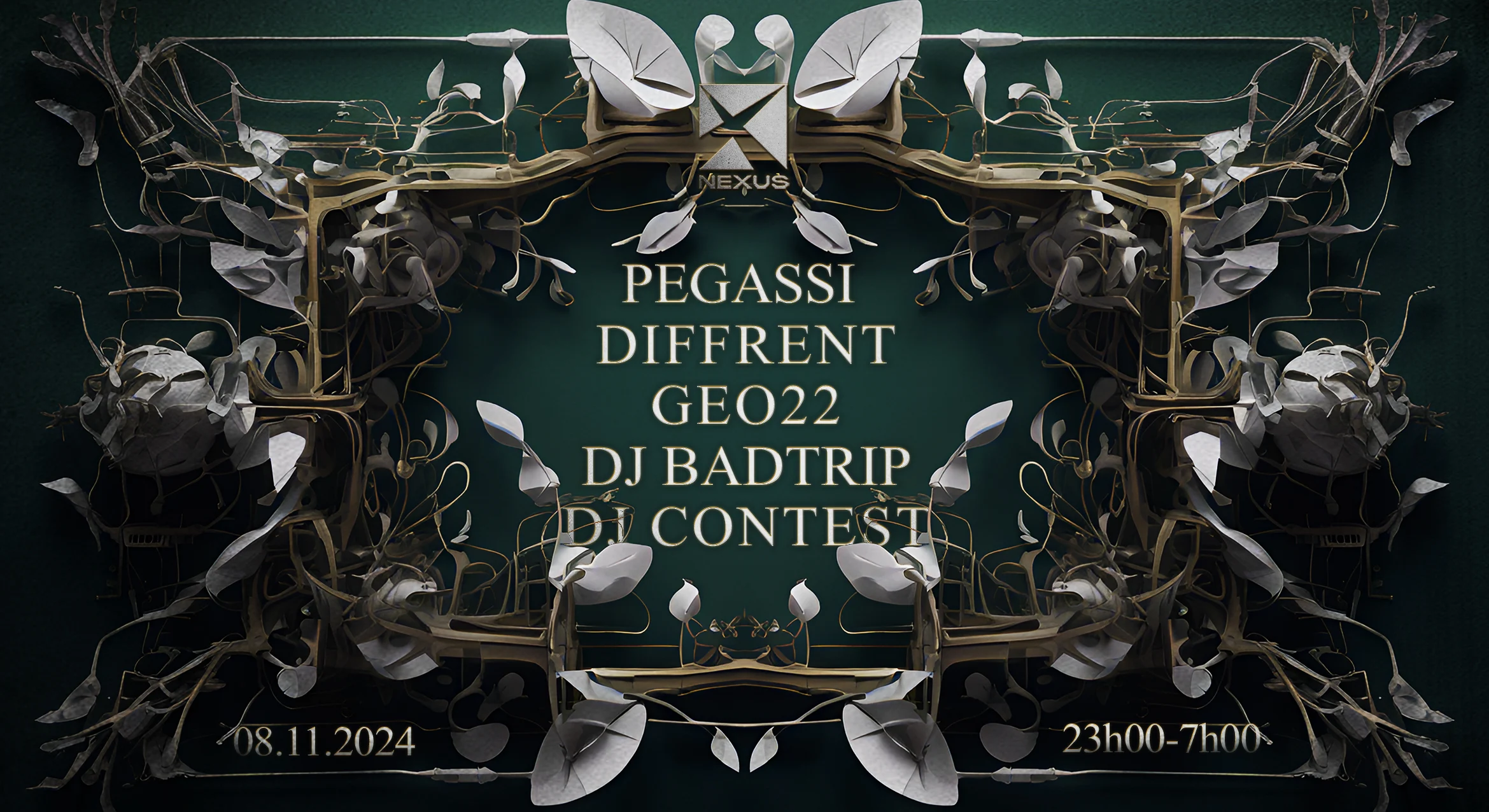 Nexus : Pegassi | Diffrent | Geo22 | Dj Badtrip | Taraa