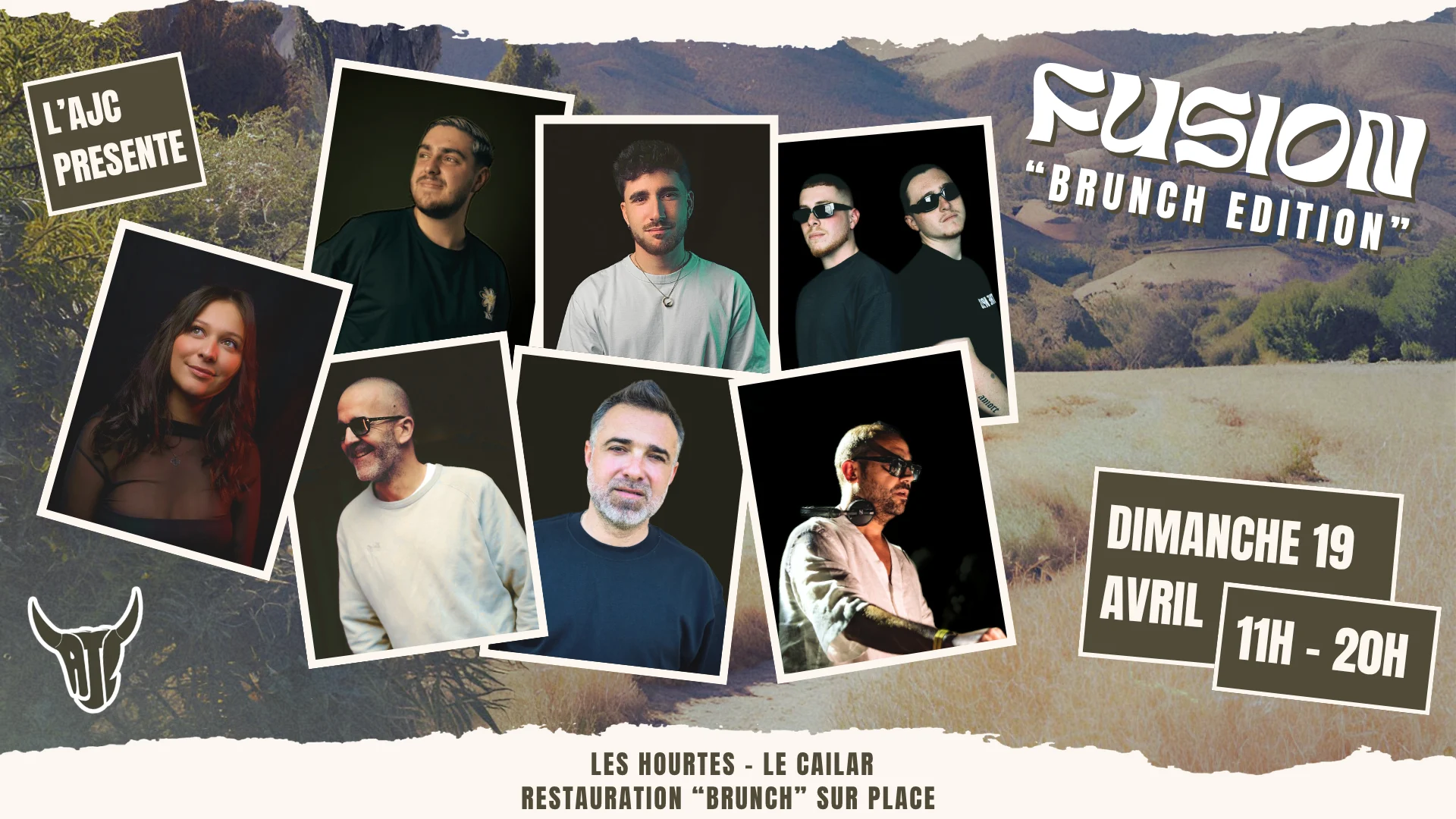 Fusion Brunch Édition - Dim 19 Avril - Le Cailar Ajc