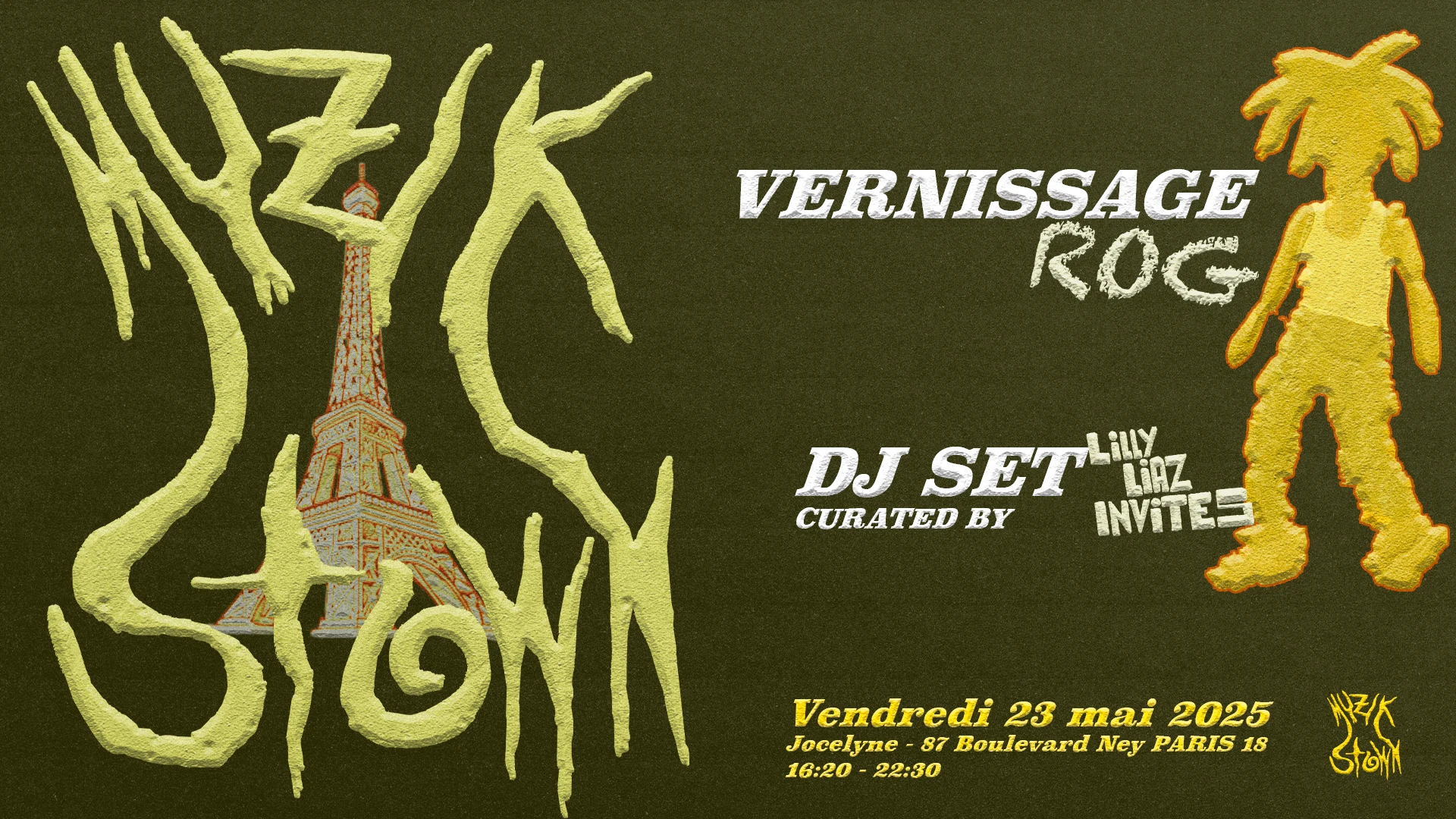 Muzikstown : Vernissage & Dj Set