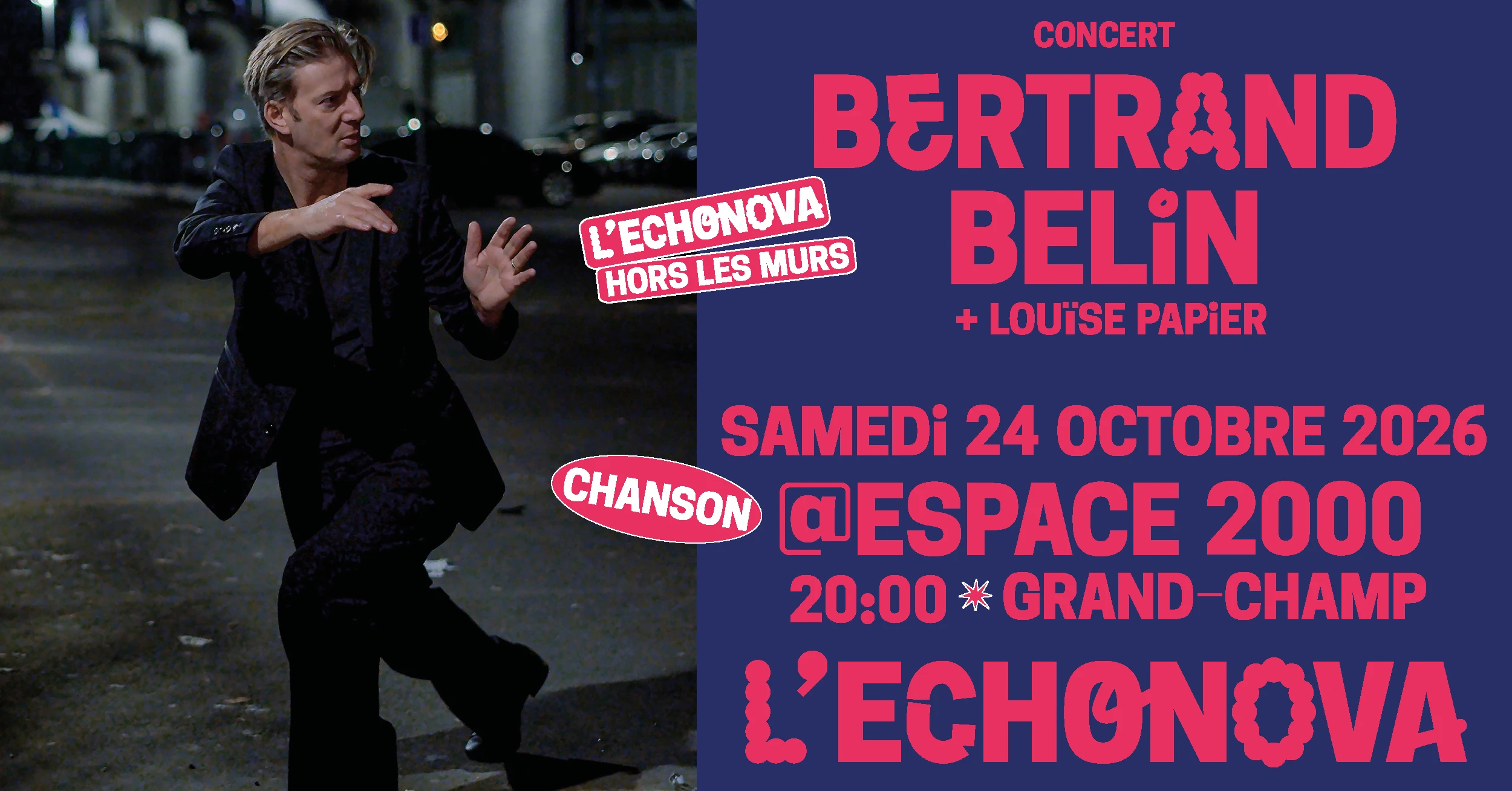 Bertrand Belin + Louïse Papier
