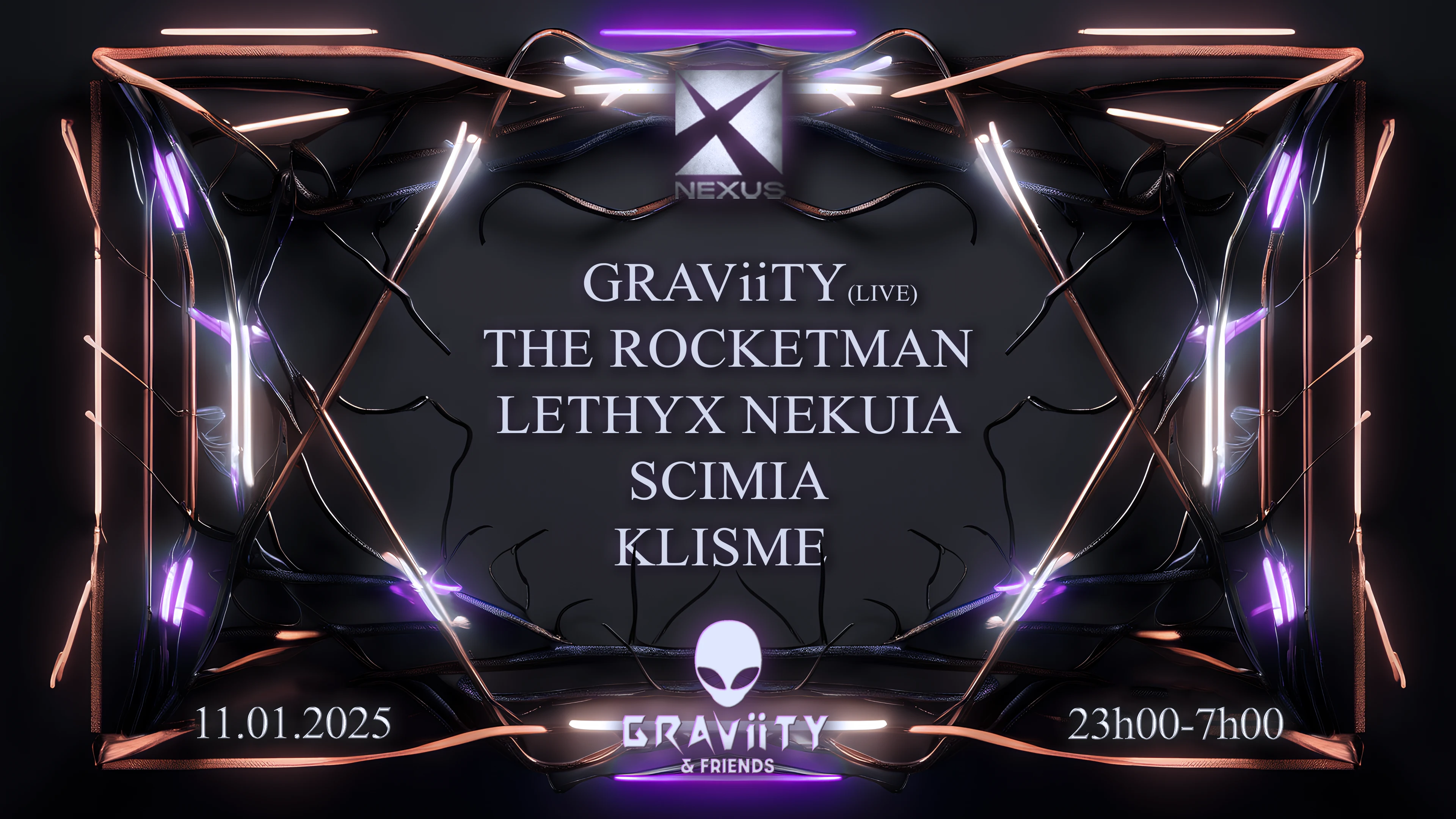 Nexus : Graviity (Live) | The Rocketman & More