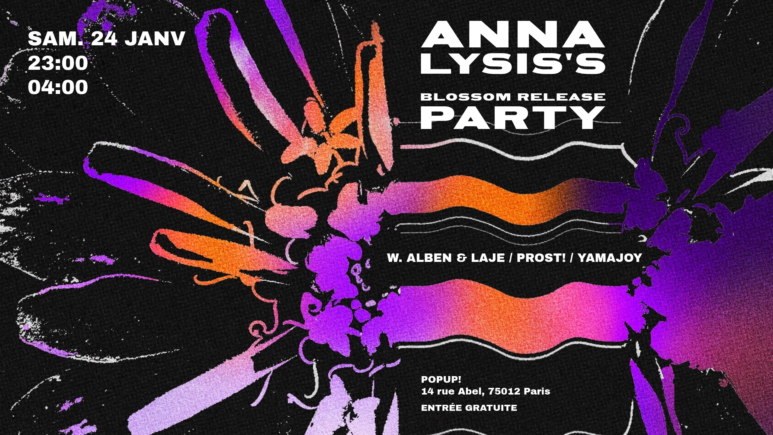 Anna Lysis - Blossom Release Party