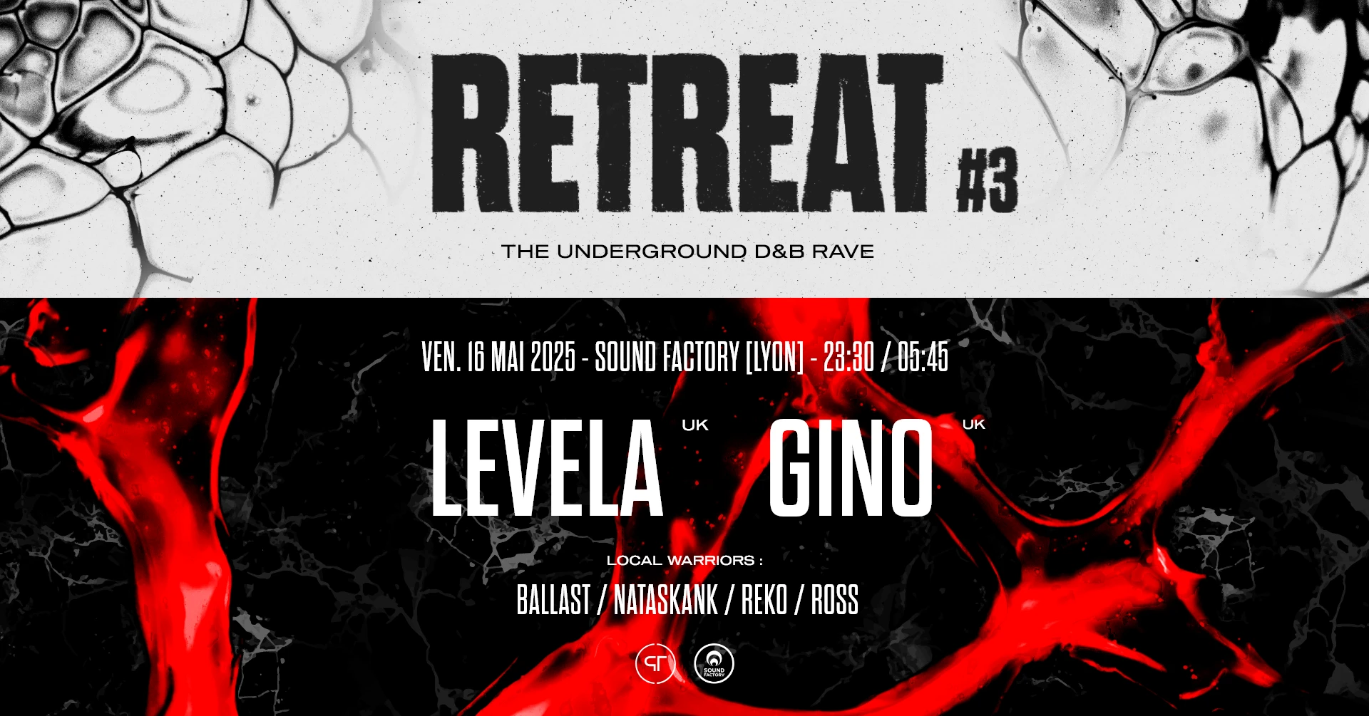 Retreat #3 - Levela (Uk) & Gino (Uk)