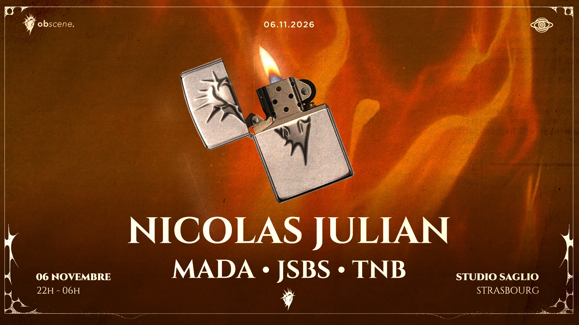 Obscene : Nicolas Julian - Jsbs - Mada - Tnb