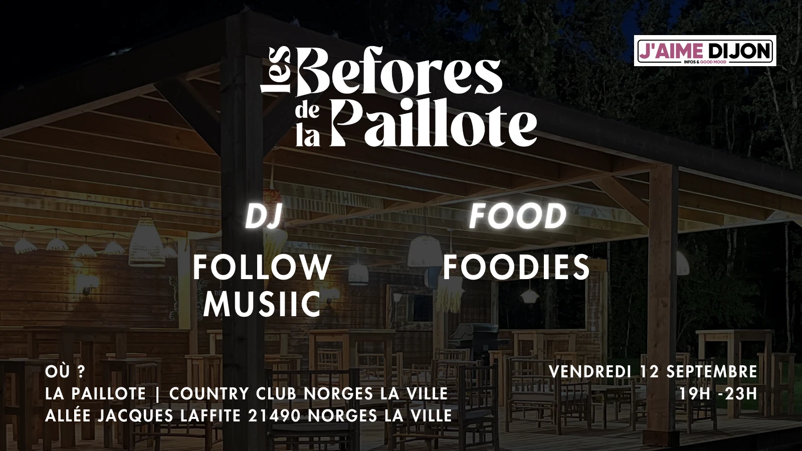 Les Befores De La Paillote Vendredi 12 Septembre