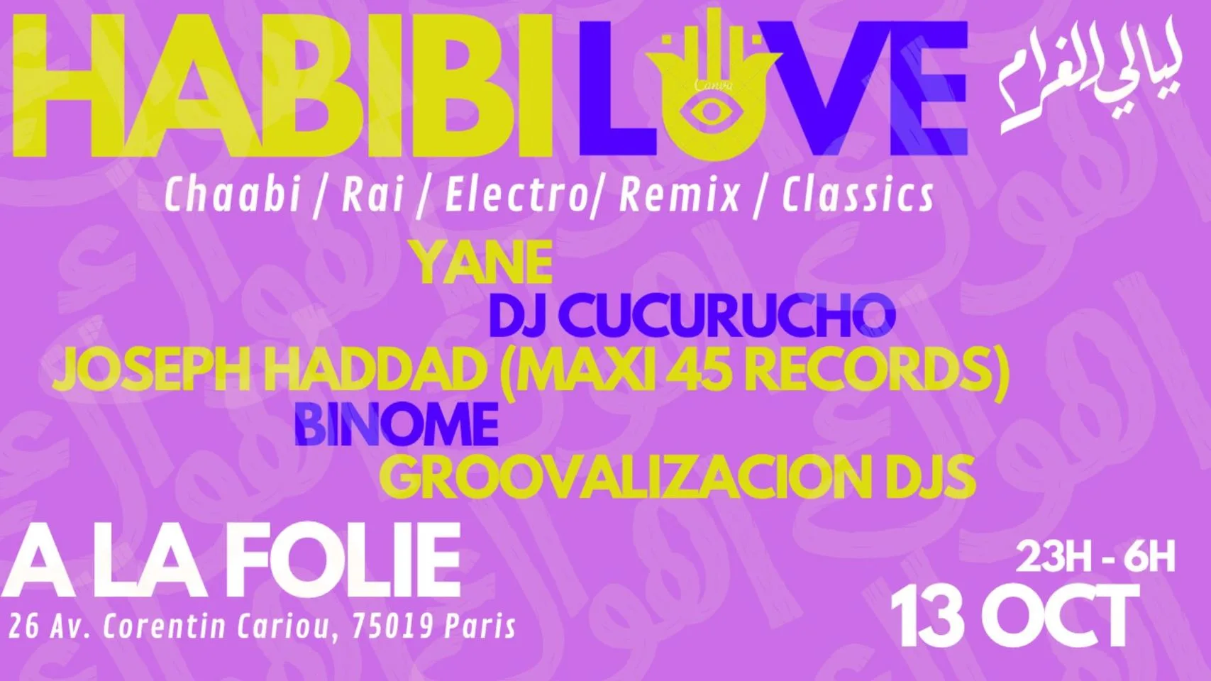 Habibi Love - Oriental Vibes Party