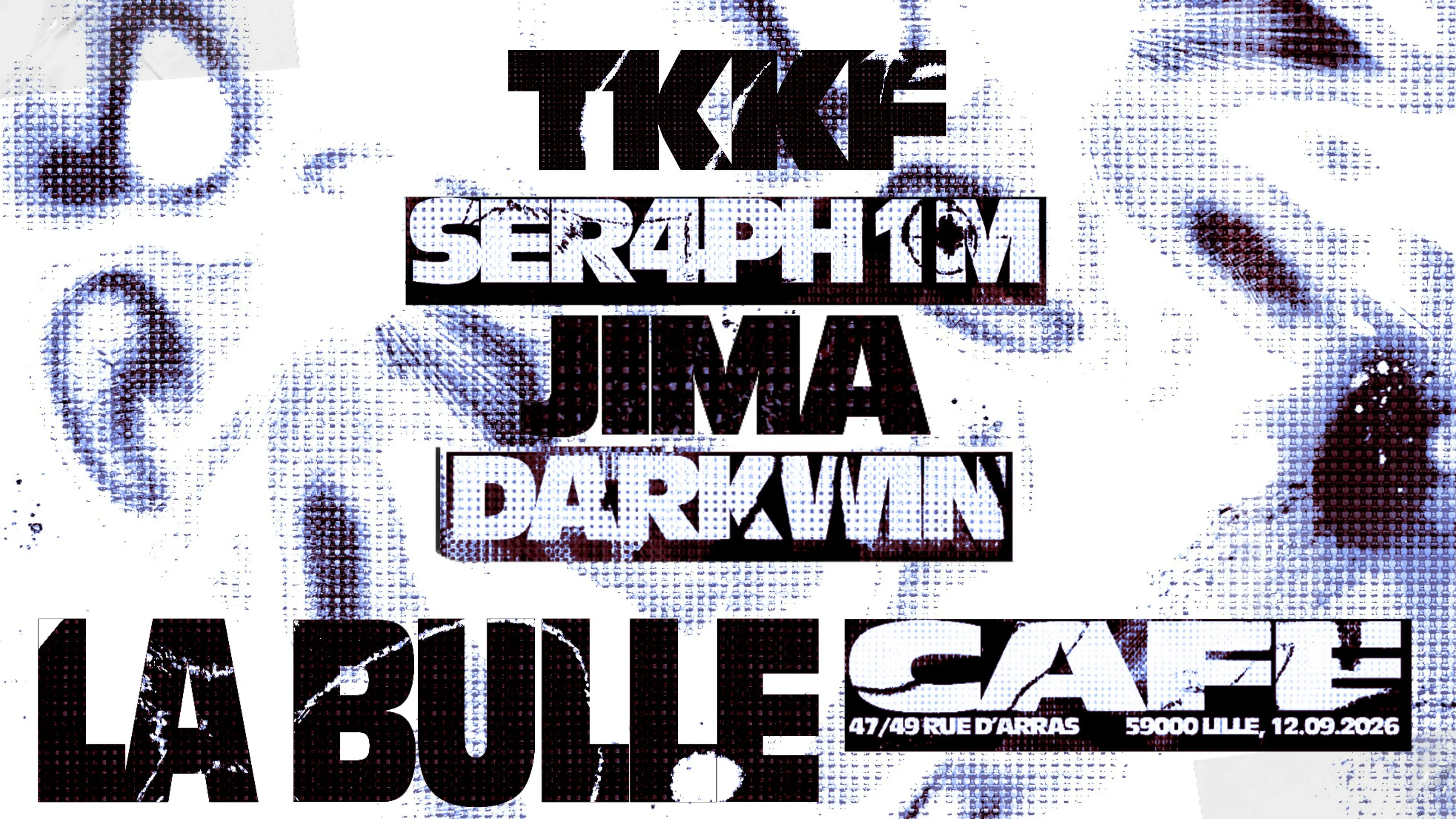 Rawww: Tkkf, Jima, Darkwin, Ser4ph1m À La Bulle Café