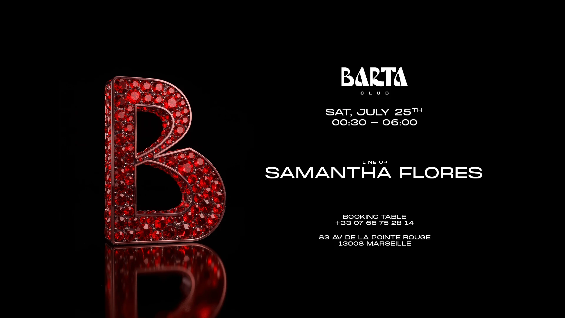 Samantha Flores - Samedi 25 Juillet 2026