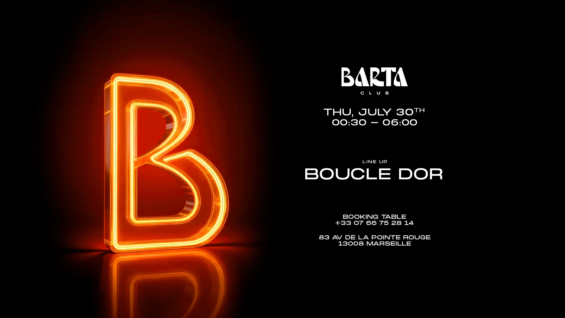 Boucle D'or - Jeudi 30 Juillet 2026