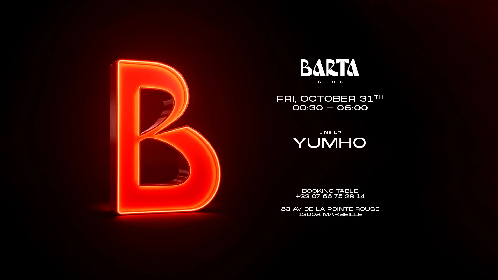 Yumho - Vendredi 31 Octobre 2025