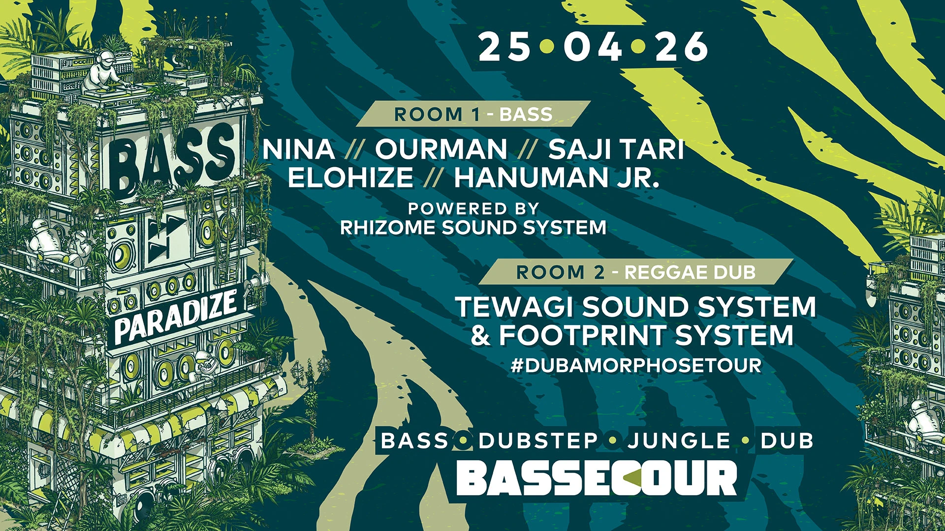 Bass Paradize #39 : Nina, Ourman, Footprint System & More