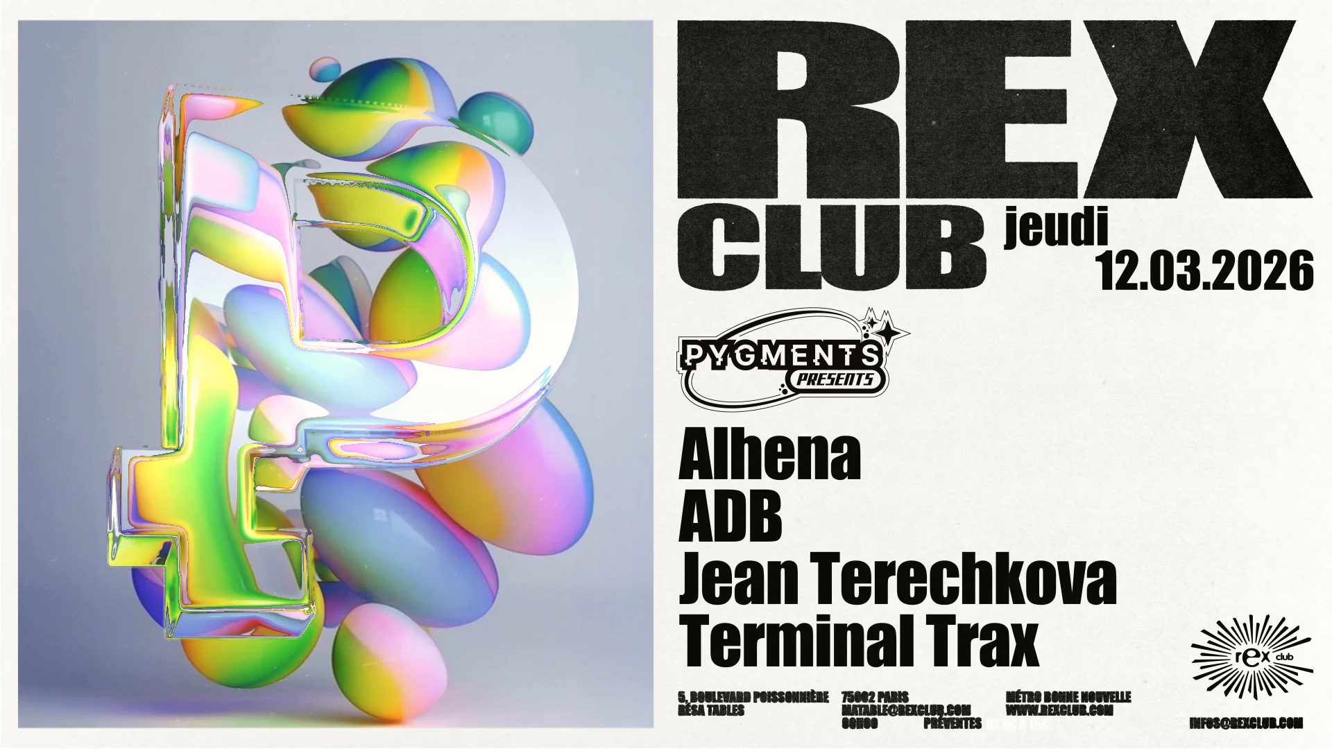Pygments: Jean Terechkova, Alhena, Adb, Terminal Trax