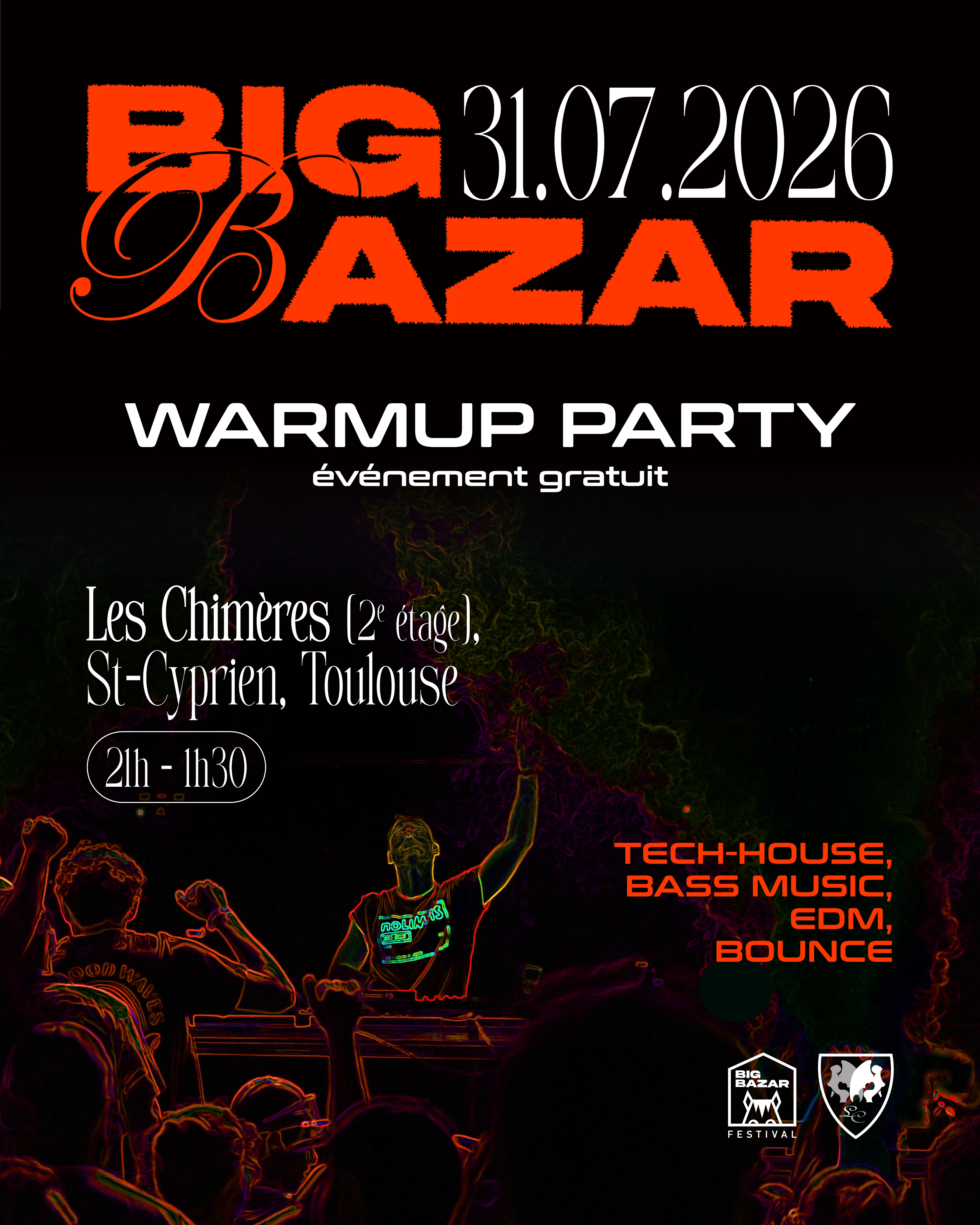 Big Bazar Warm Up Party