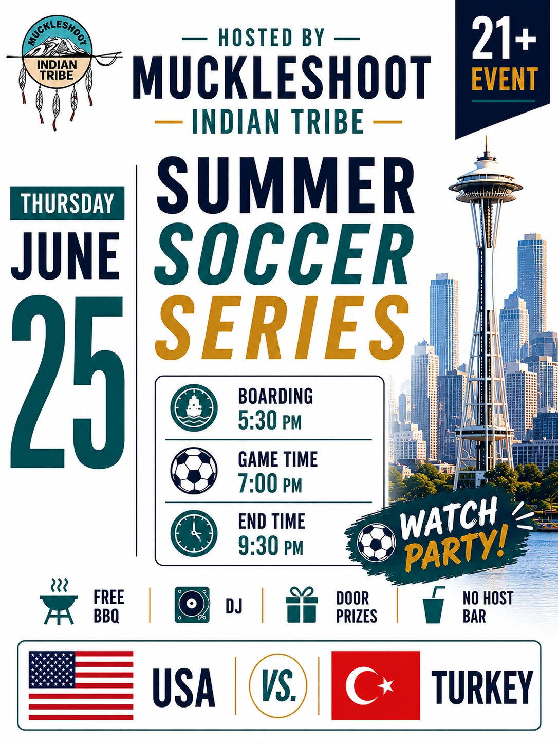 Summer Soccer Series - Usa Vs Turkey
