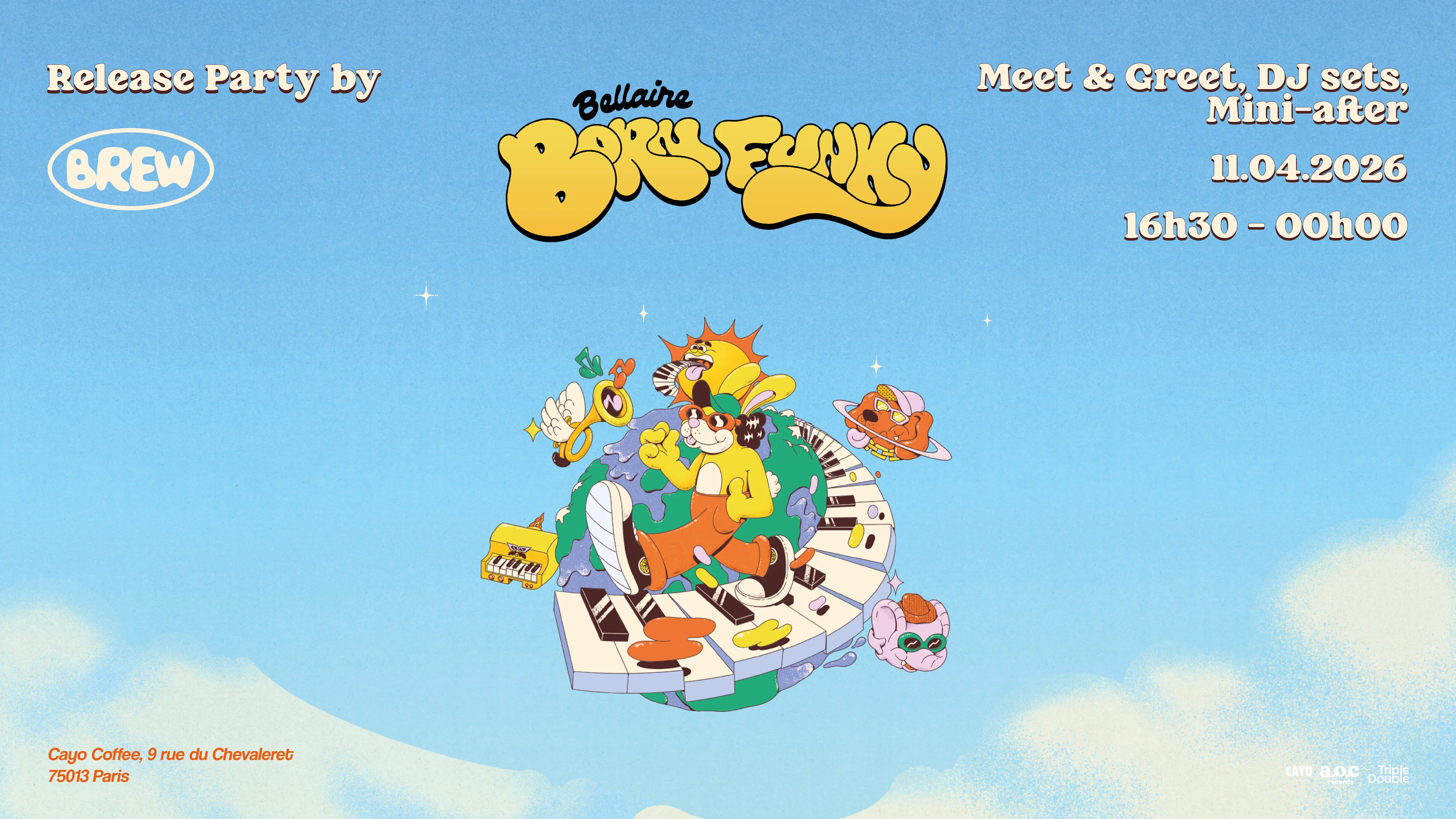 Bellaire - Born Funky Release Party By Brew & Aoc Records