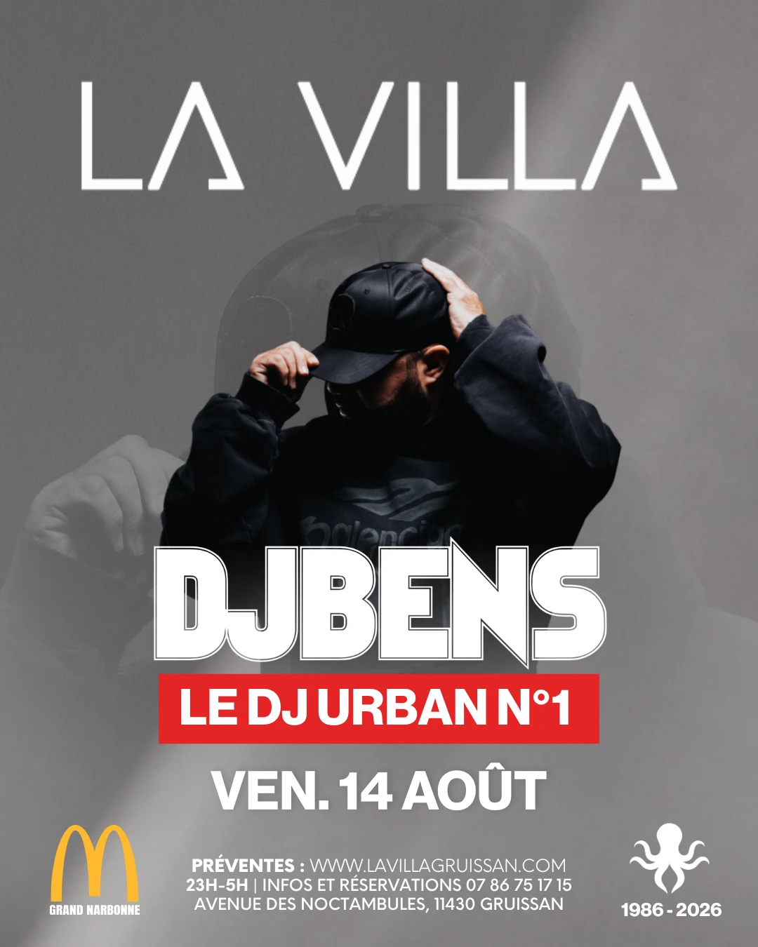 Dj Bens À La Villa Gruissan