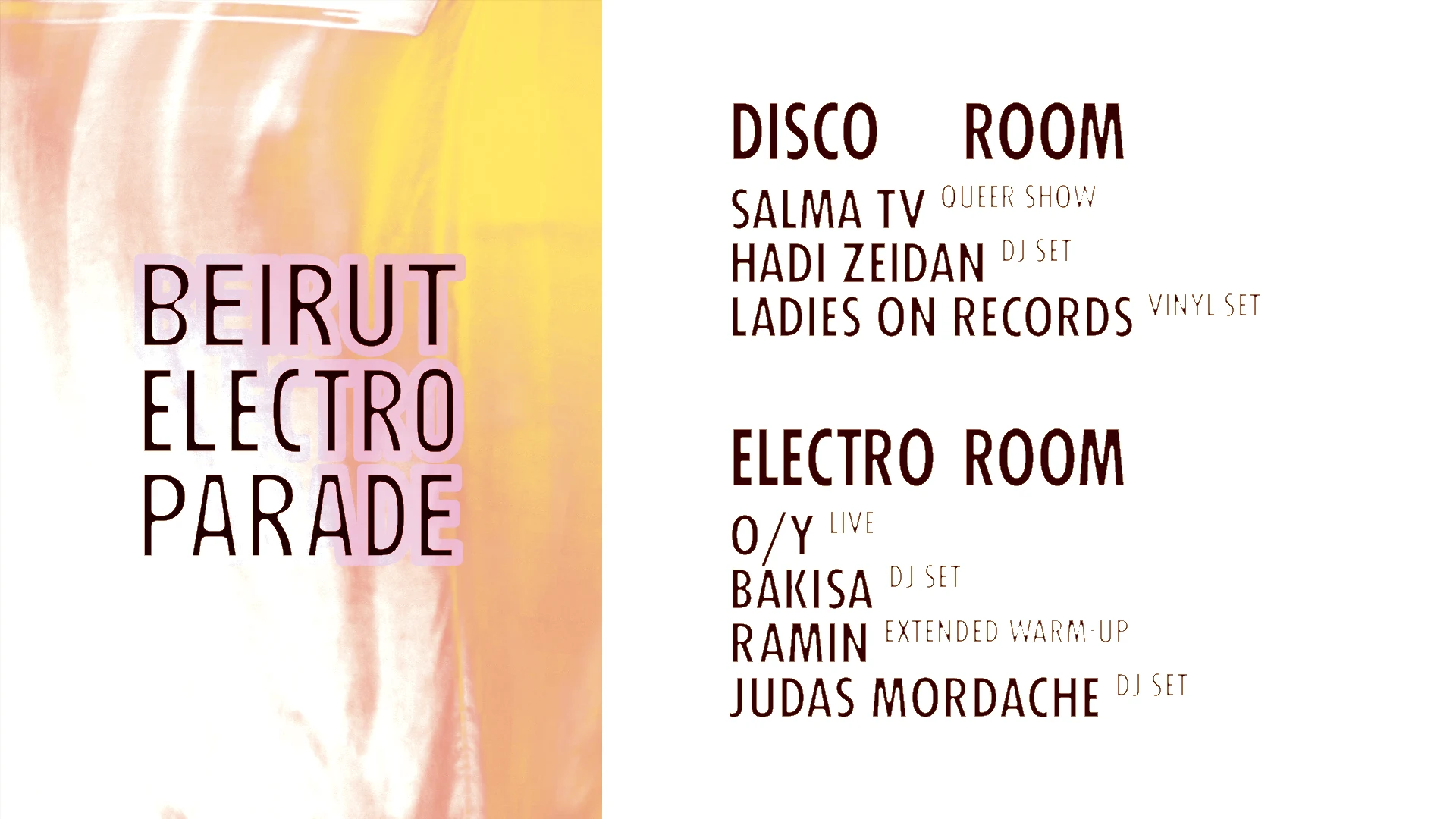 Beirut Electro Parade | 21.04.23