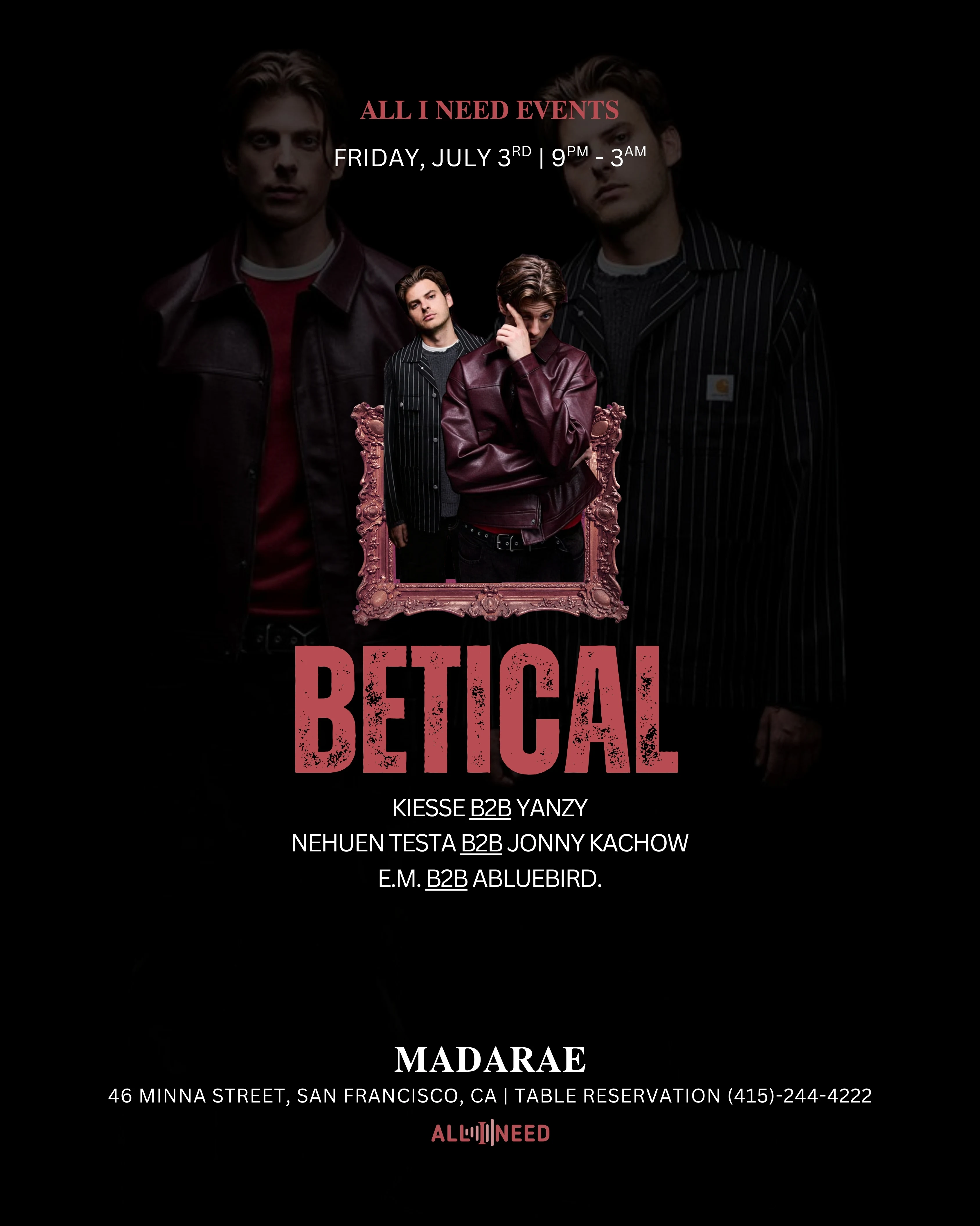 Betical (Afro House, Melodic House & Indie Dance) At Madarae