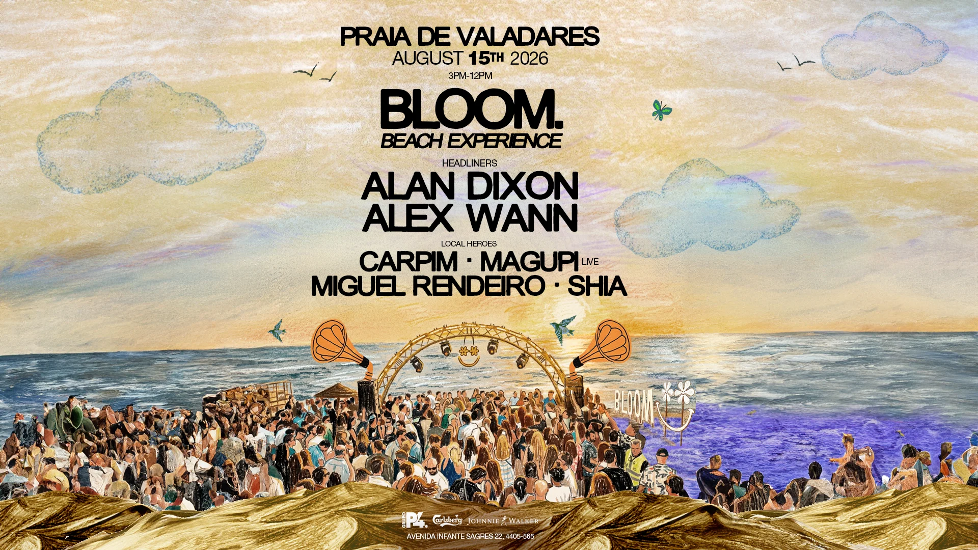 Bloom Beach Experience | W/ Alex Wann & Alan Dixon - Porto