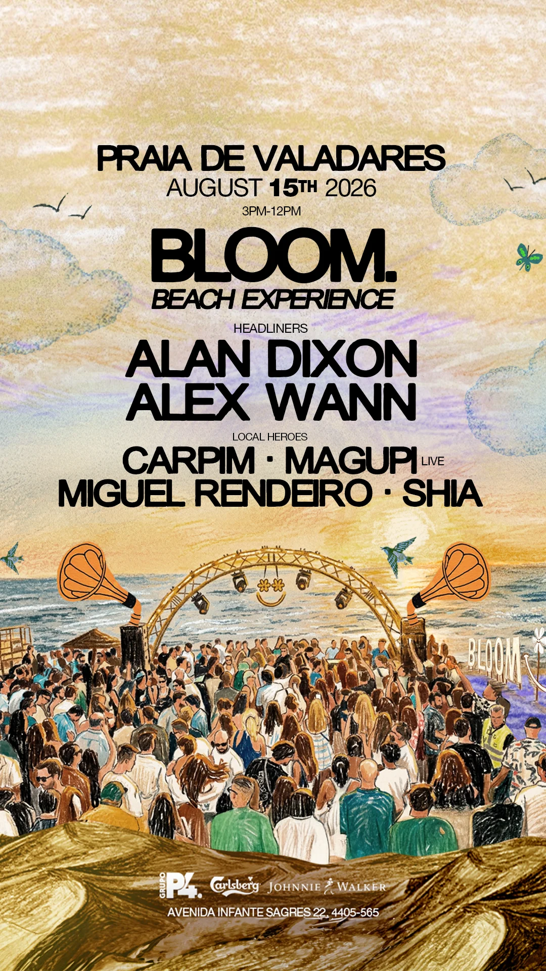 Bloom Beach Experience | W/ Alex Wann & Alan Dixon - Porto