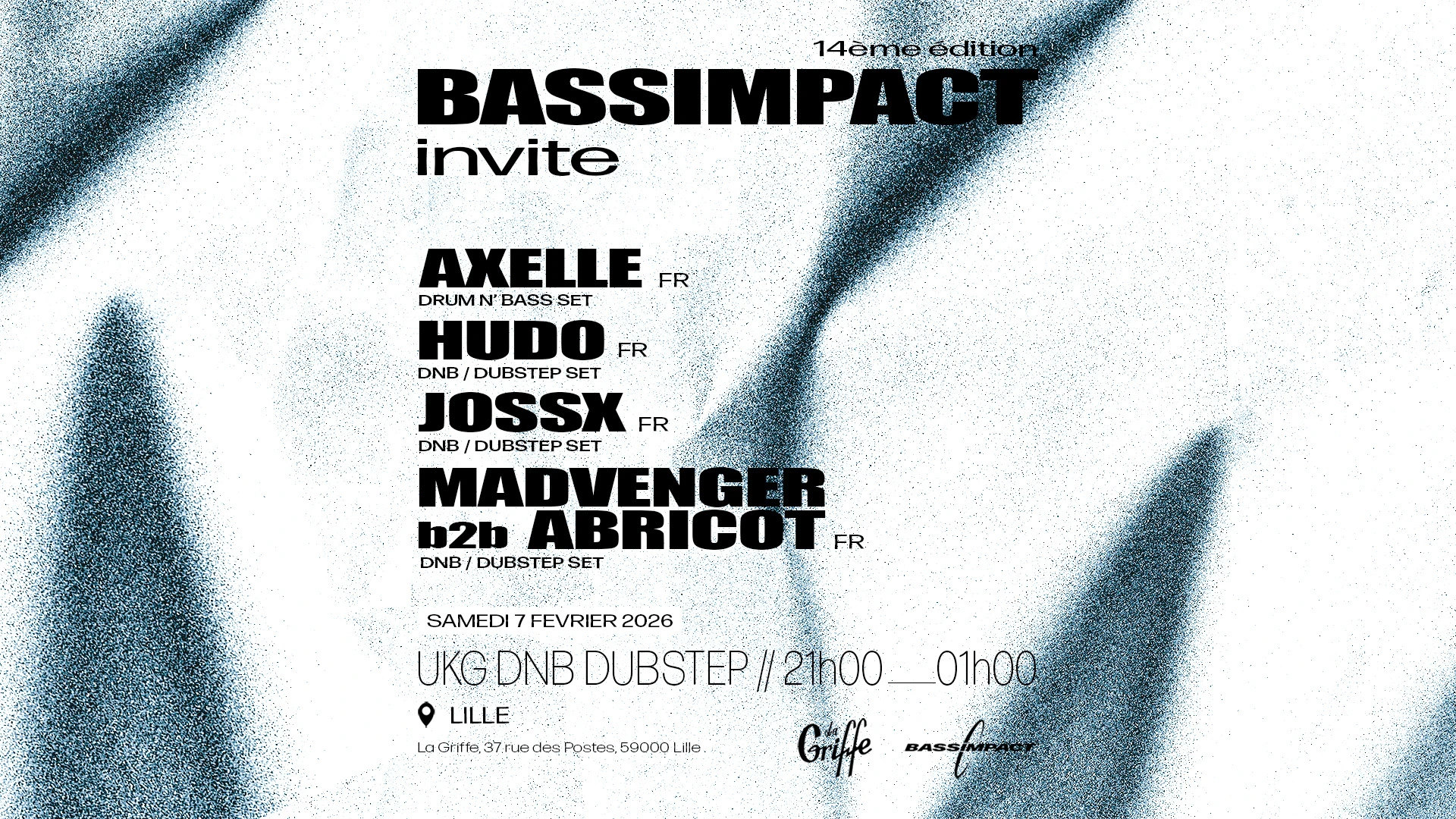 Bassimpact Invite Axelle, Jossx, Odeur Bagarre, Hudo. [Bass]