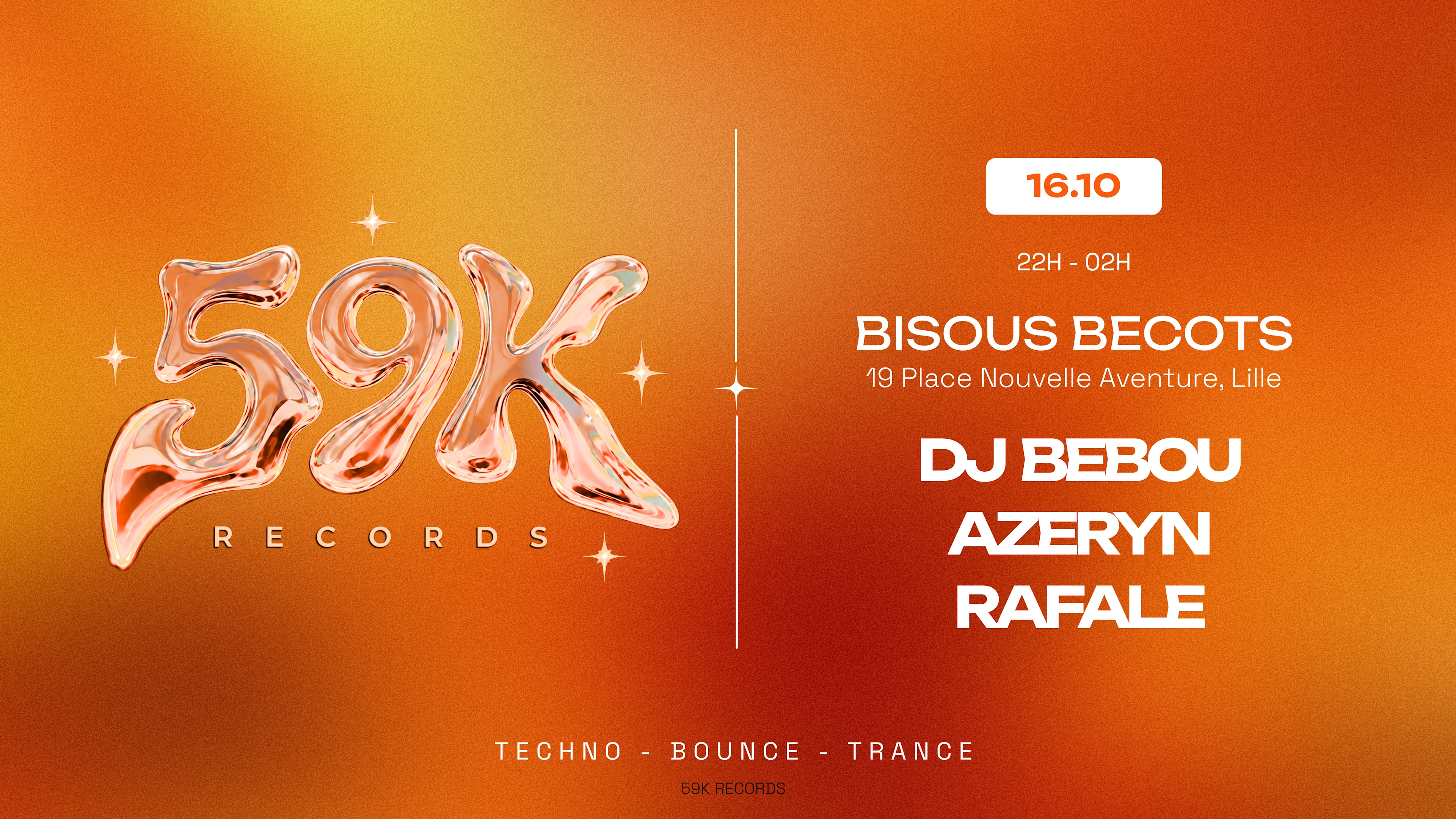 59k Records X Bisous Bécôts