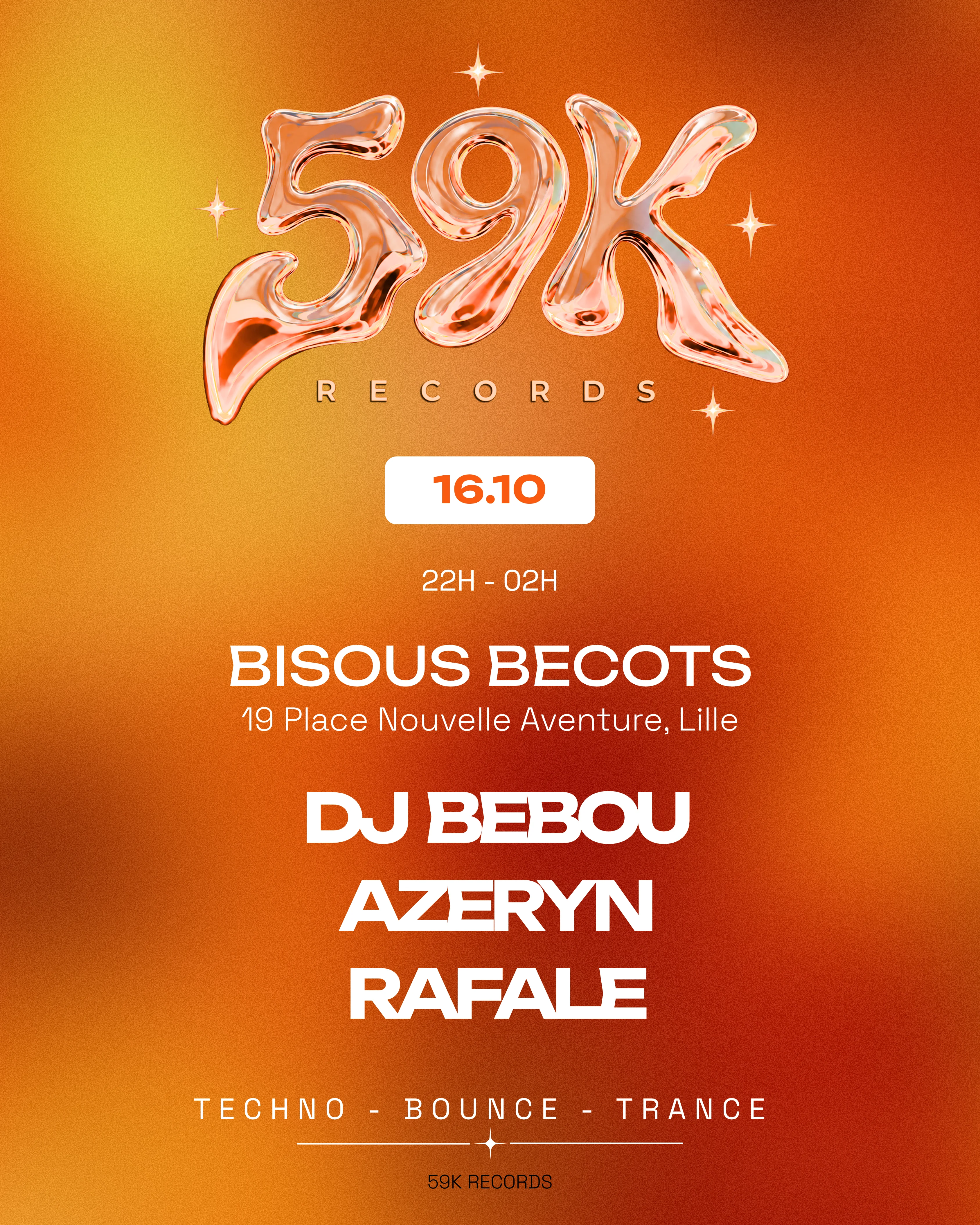 59k Records X Bisous Bécôts