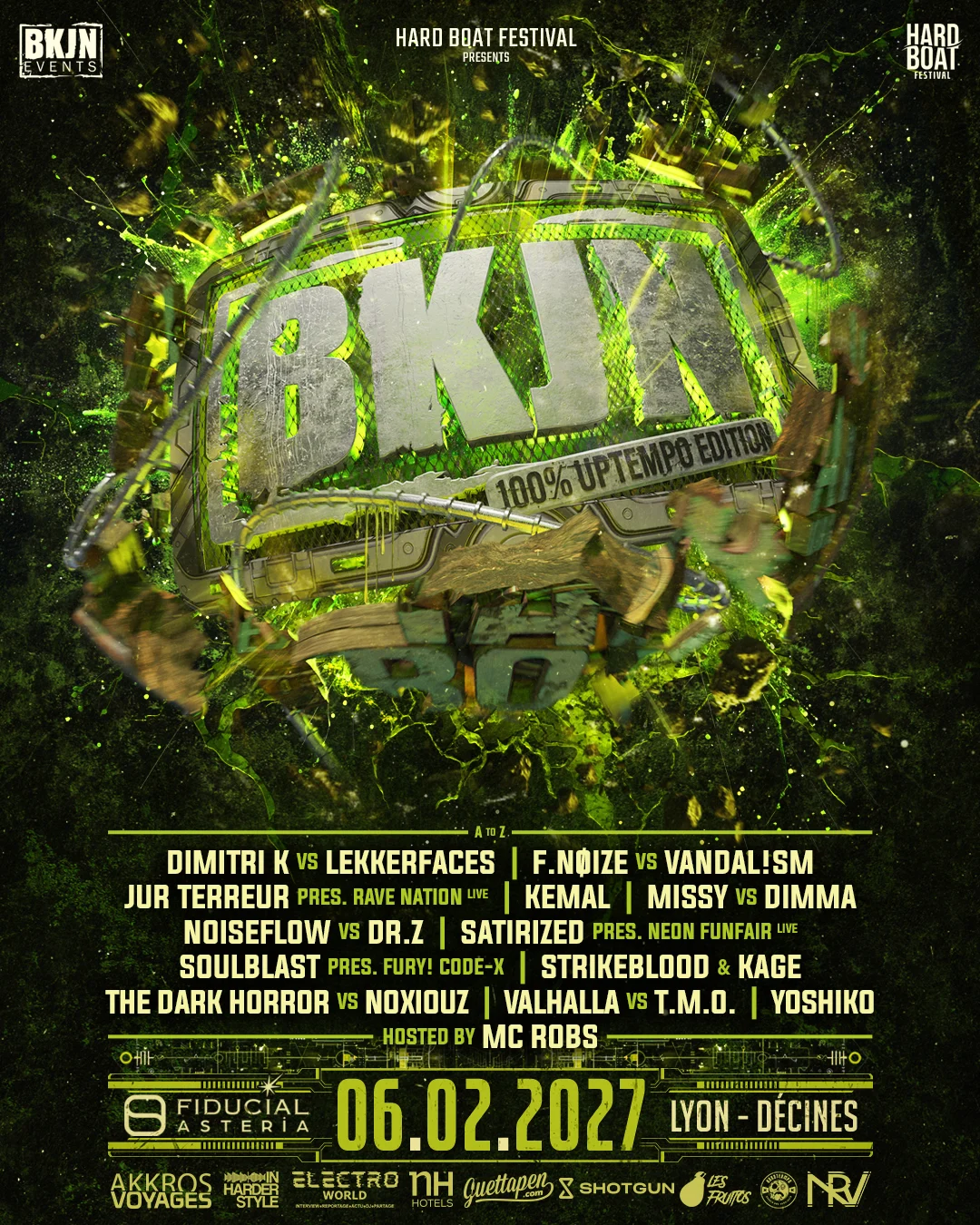 Hard Boat Pres. Bkjn 100% Uptempo Edition