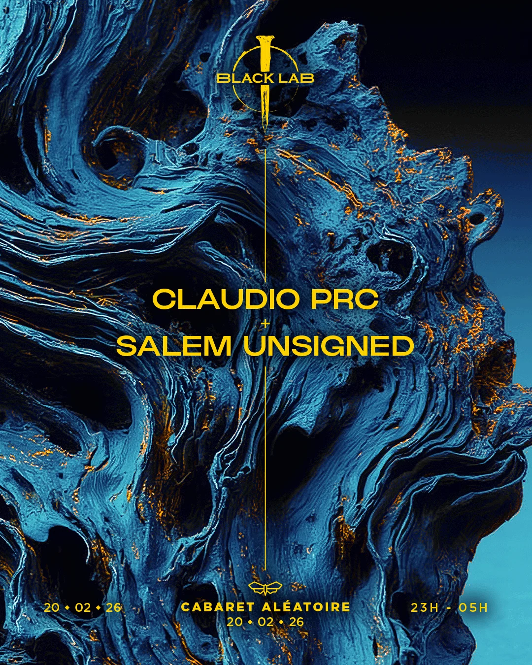 20/02 | Club Cabaret : Black Lab Invite Claudio Prc