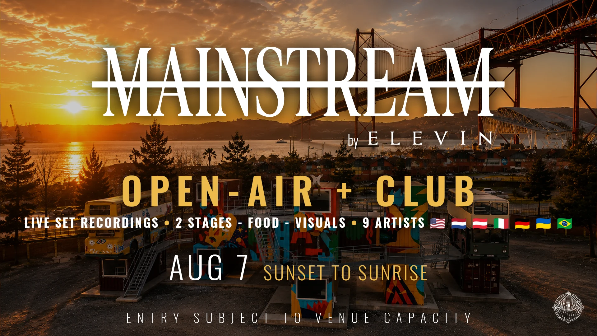 Notmainstream By Elevin | Open-Air + Club | Live Sets Filmed