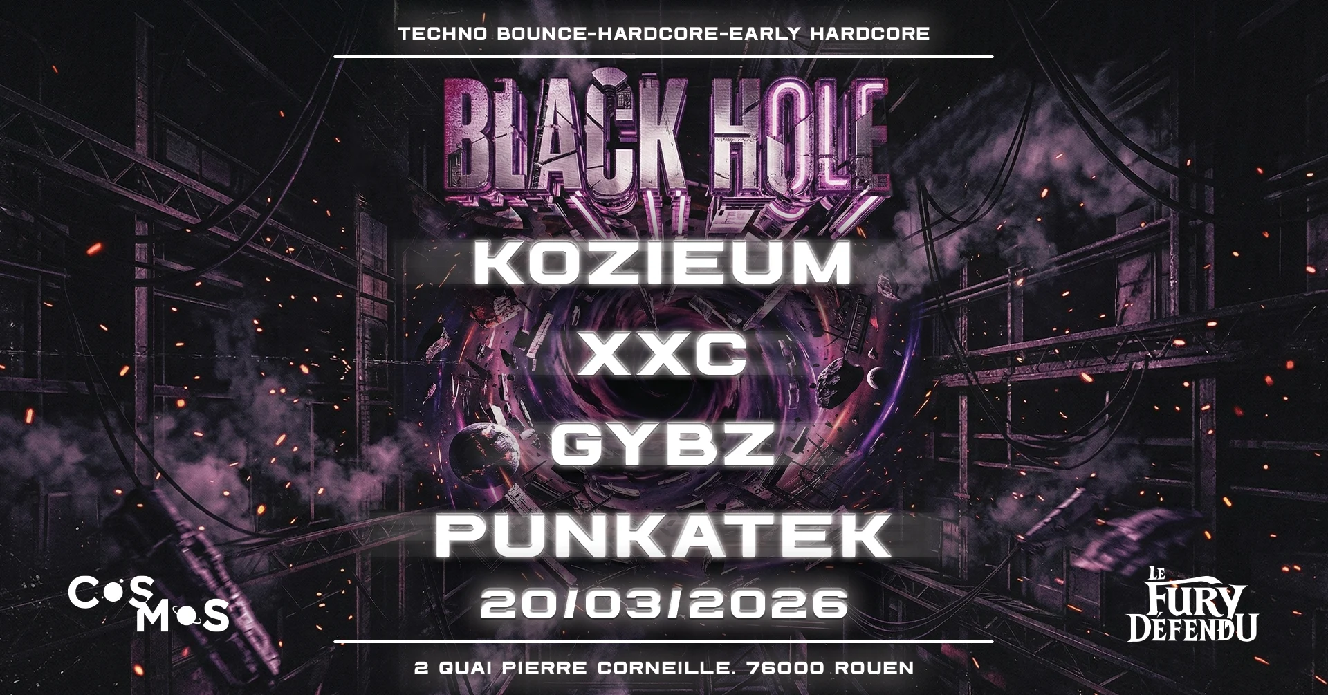 Black Hole | Cosmos X Le Fury Défendu
