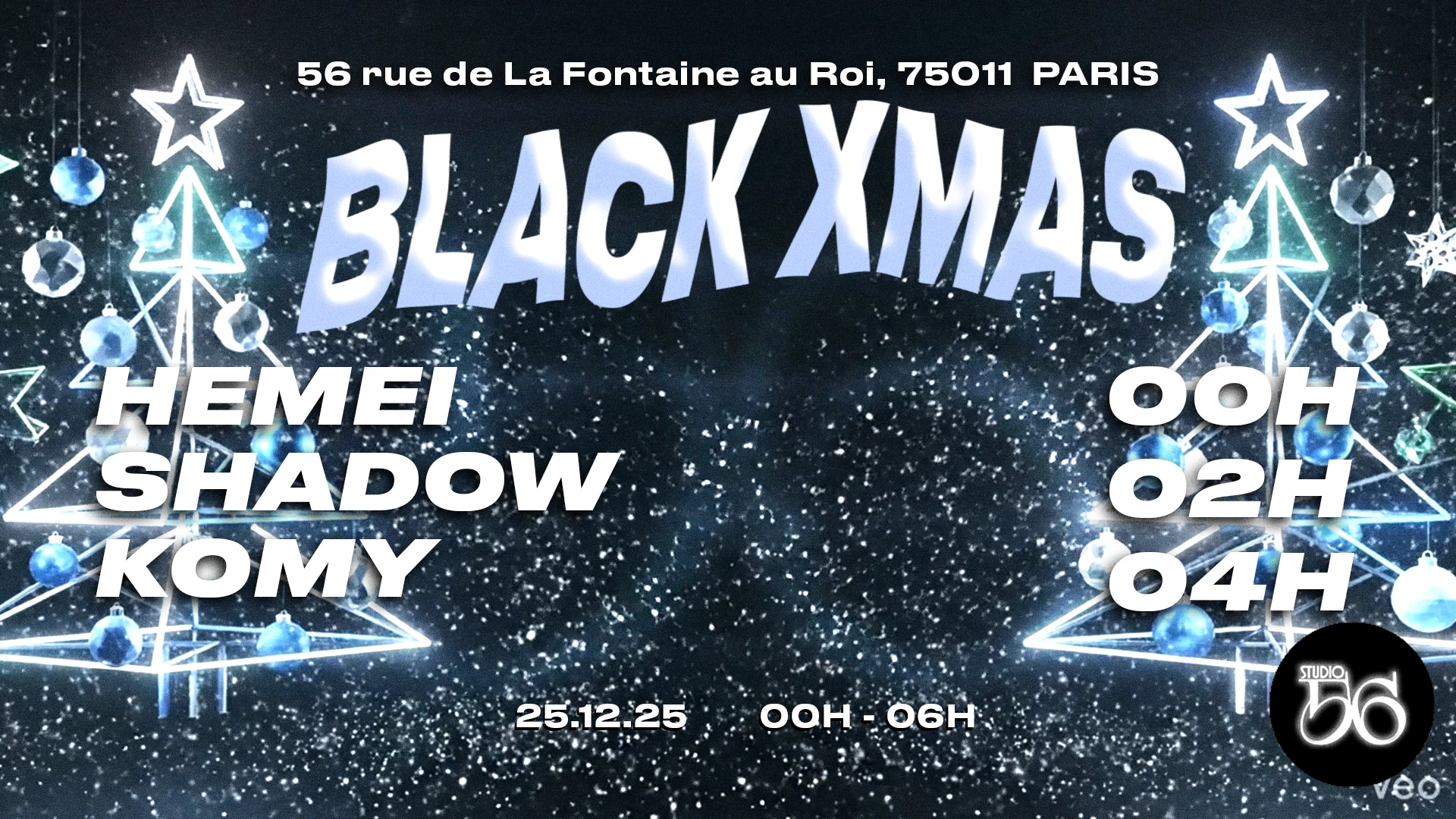 Black Xmas W/ Hemei , Shadow , Komy
