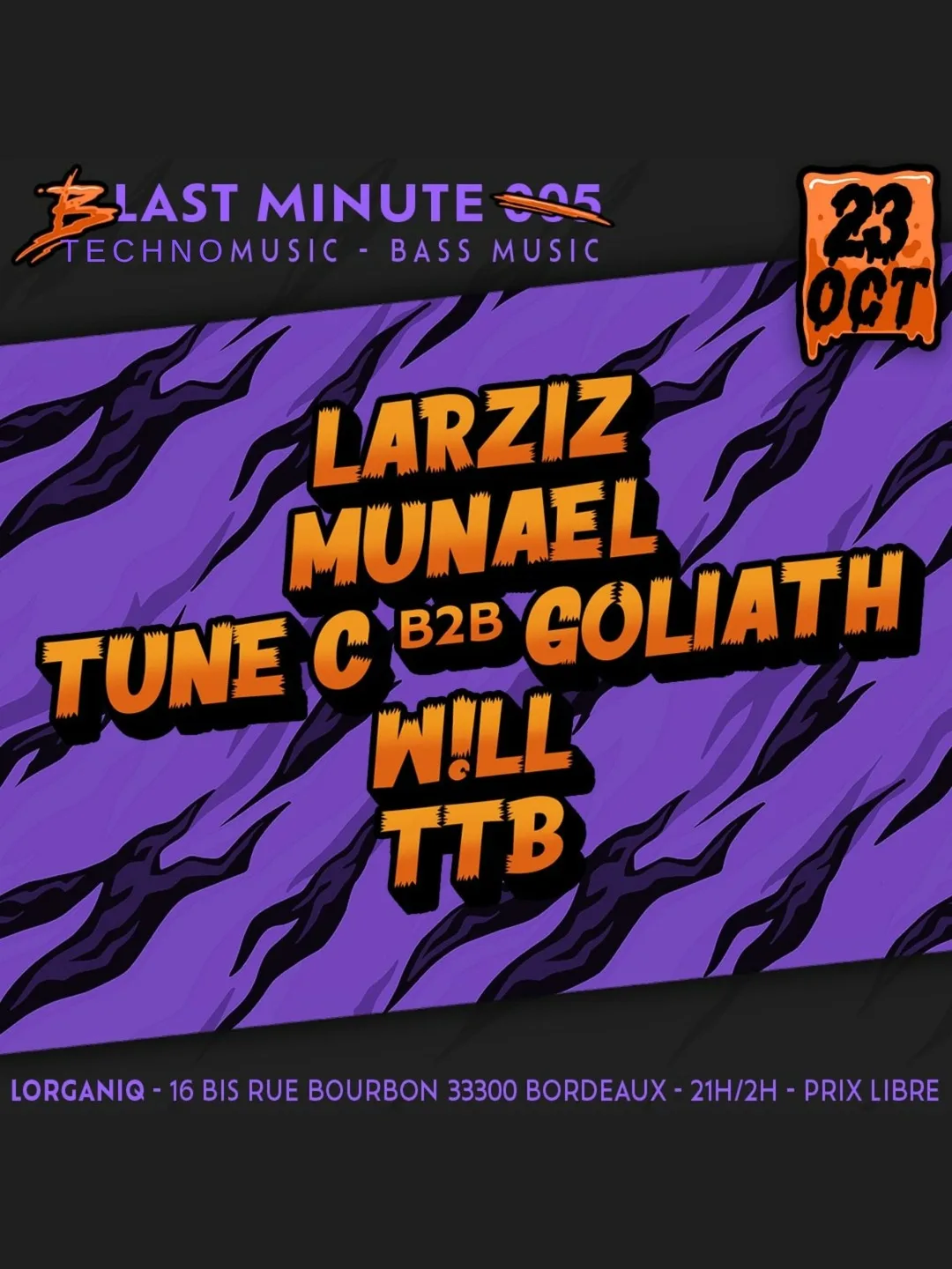 Bass Reload Présente B'last Minute