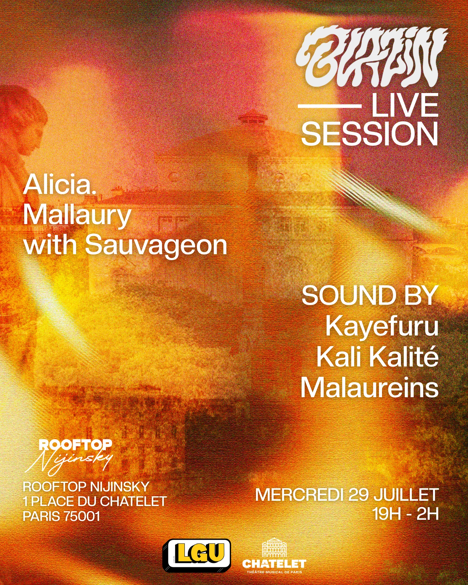 Blazin Live Session With Alicia., Mallaury & More