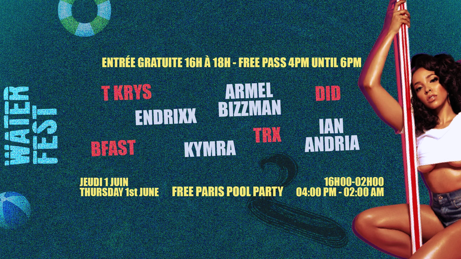 Waterfest - Poolparty