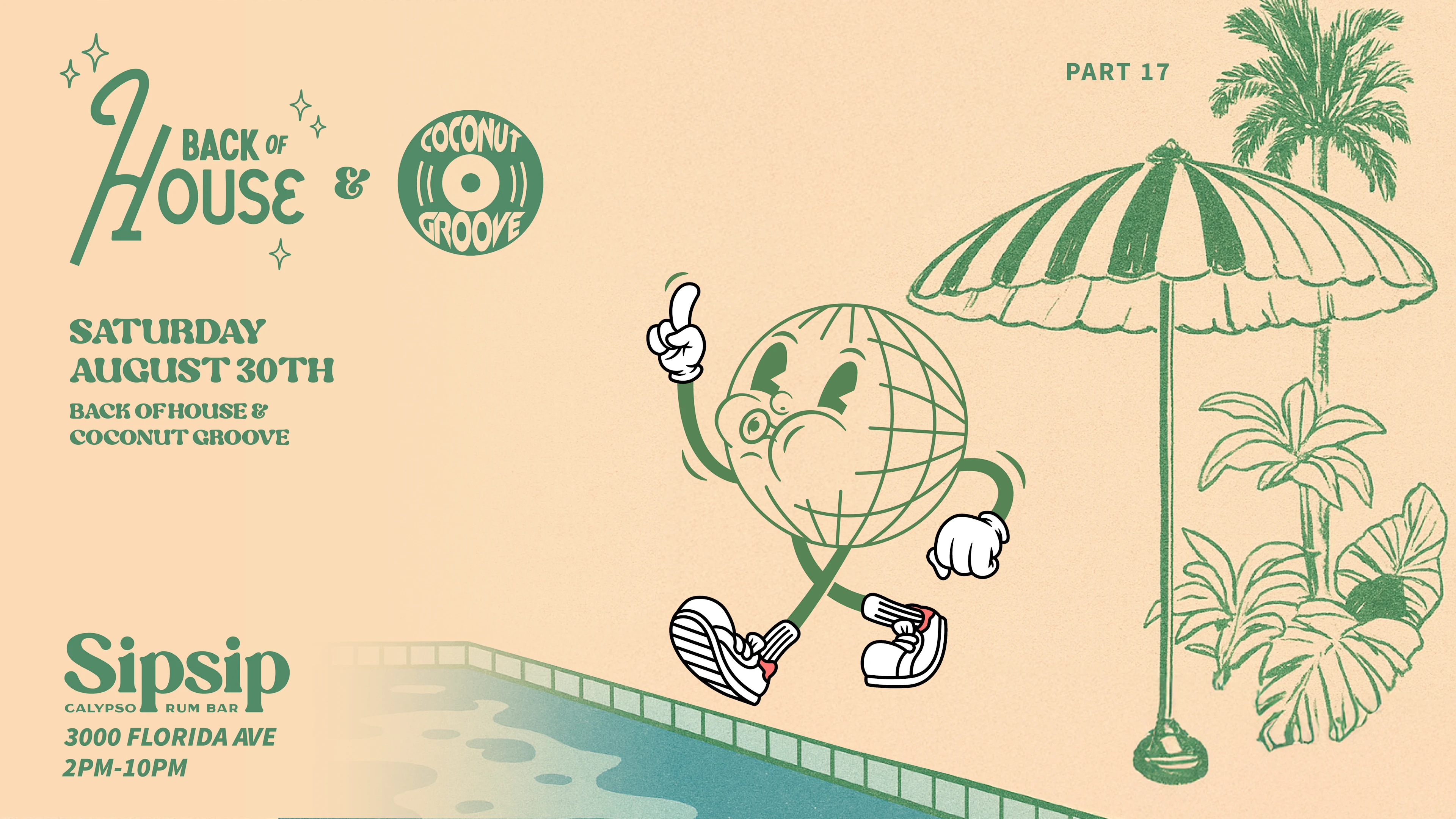 Coconut Groove X Back Of House Rooftop Pool Party