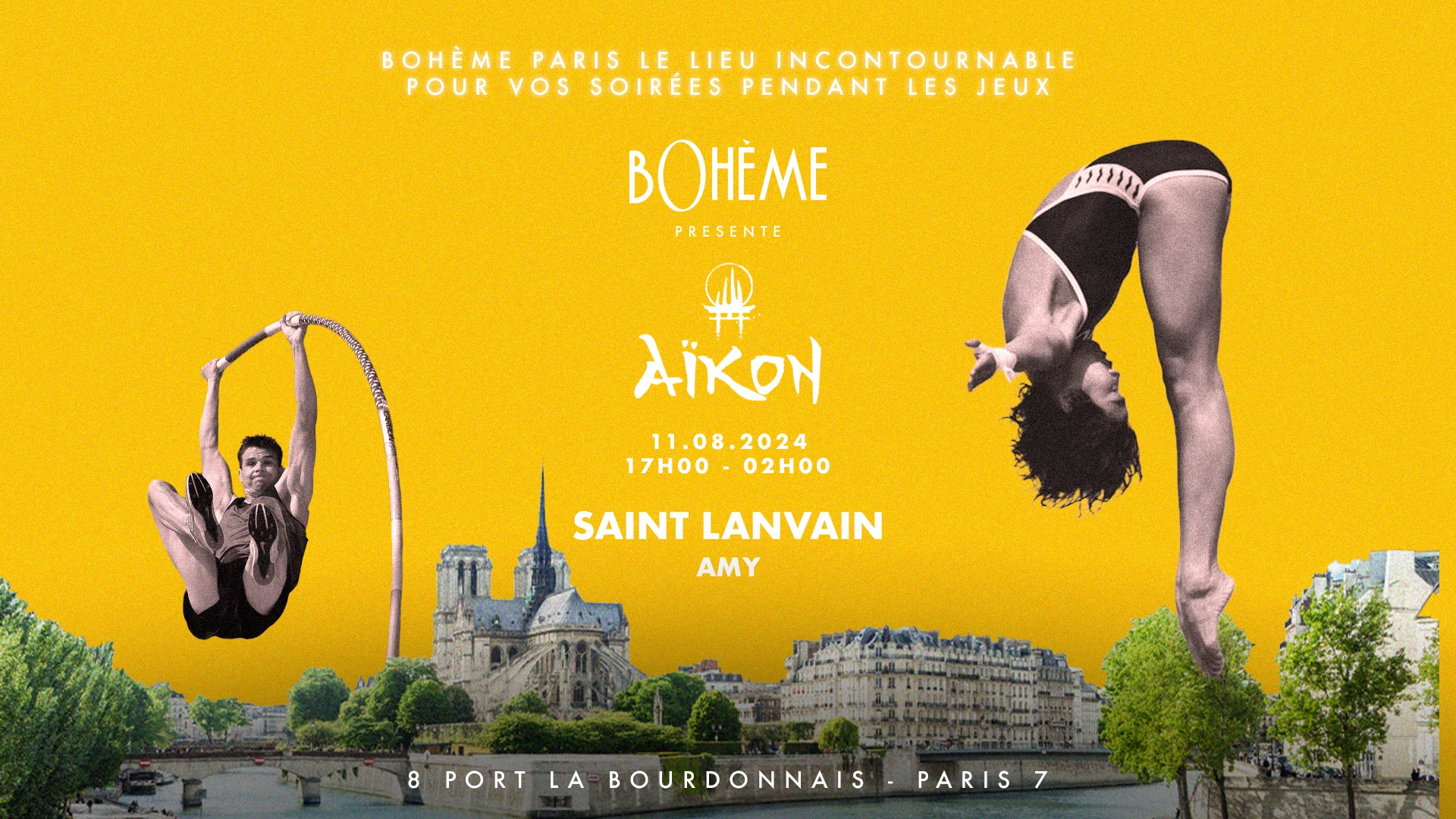 Bohème Paris Présente Saint Lanvain - Closing Jo - 11 Aout