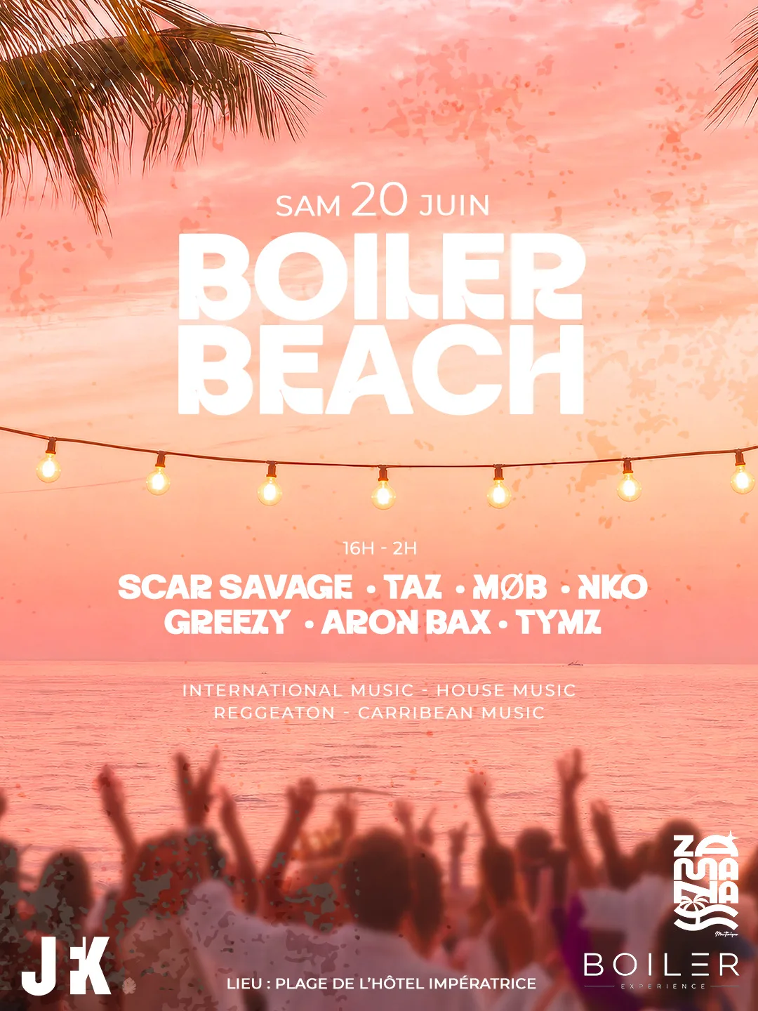 Boiler Beach Episode 3 By Jfk At Plage De L'impératrice