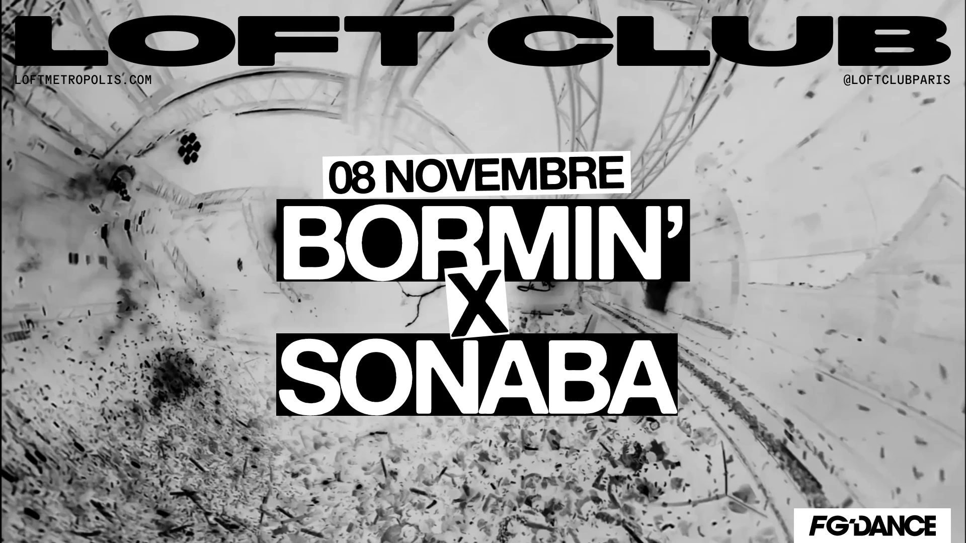 Loft Club Paris Bormin' X Sonaba 08.11