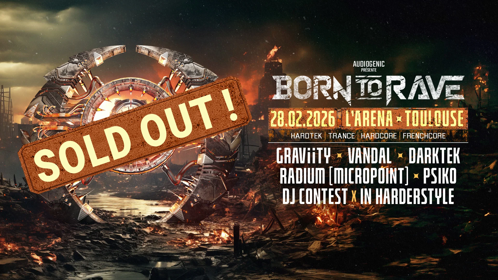 Born To Rave 2026 - Toulouse