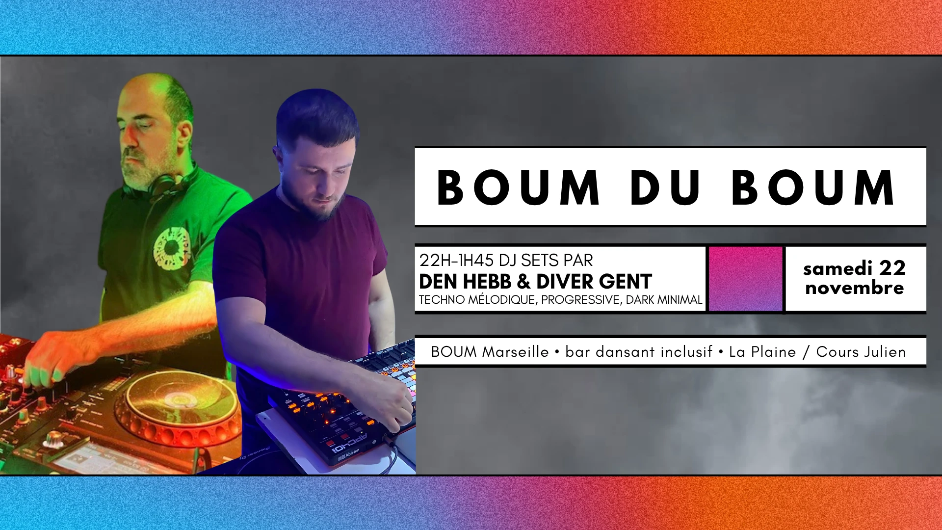 Boum Du Boum - Dj Sets By Den Hebb & Diver Gent